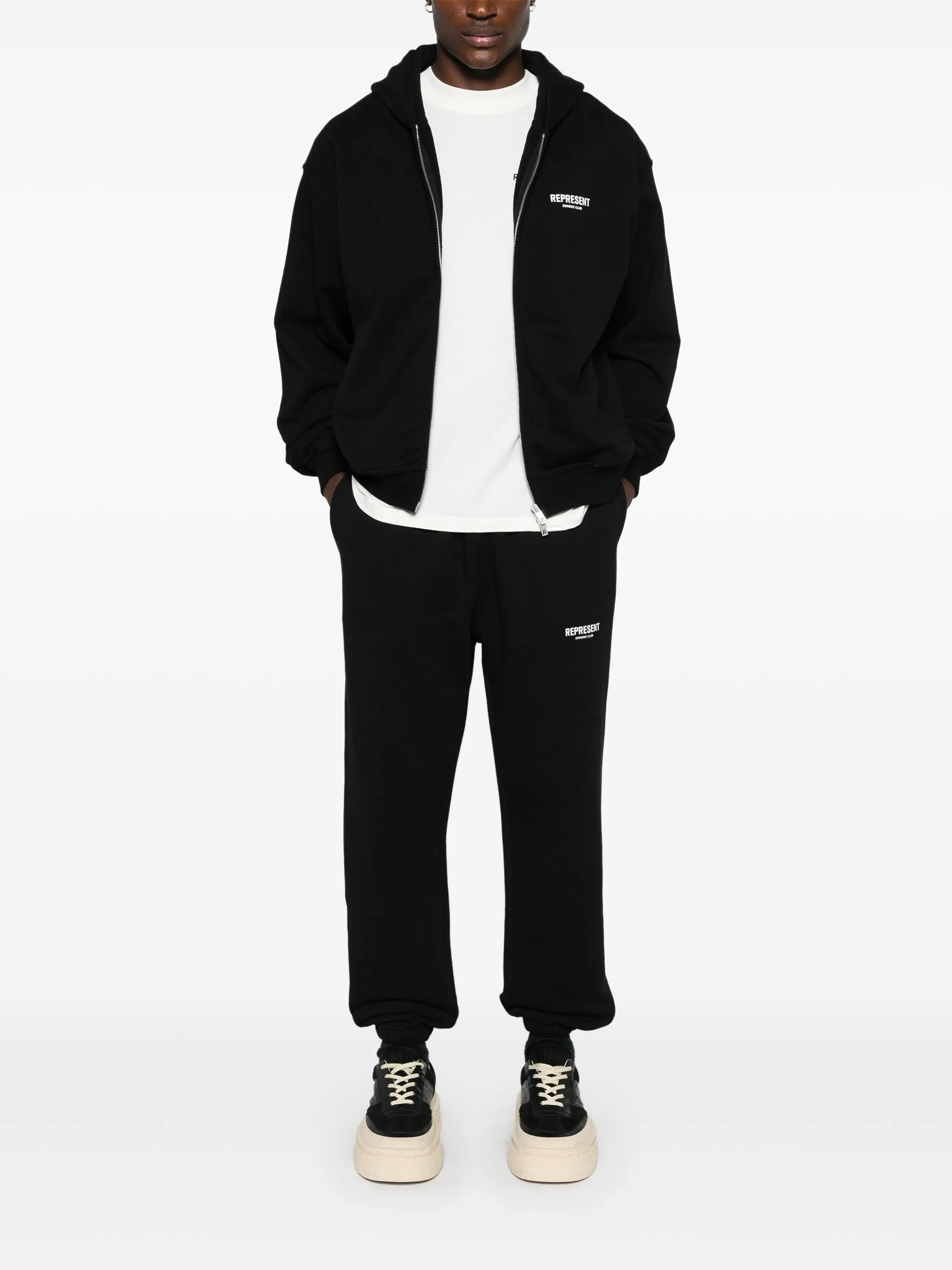 washed jogging trousers
