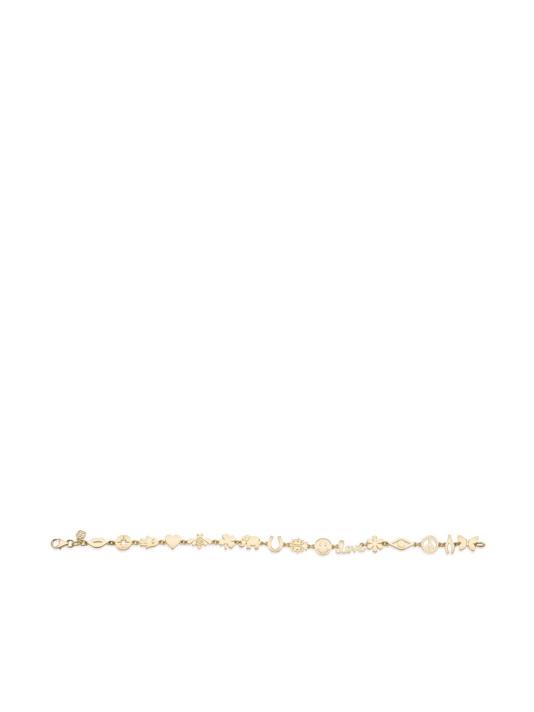 14kt yellow gold Tiny Pure bracelet