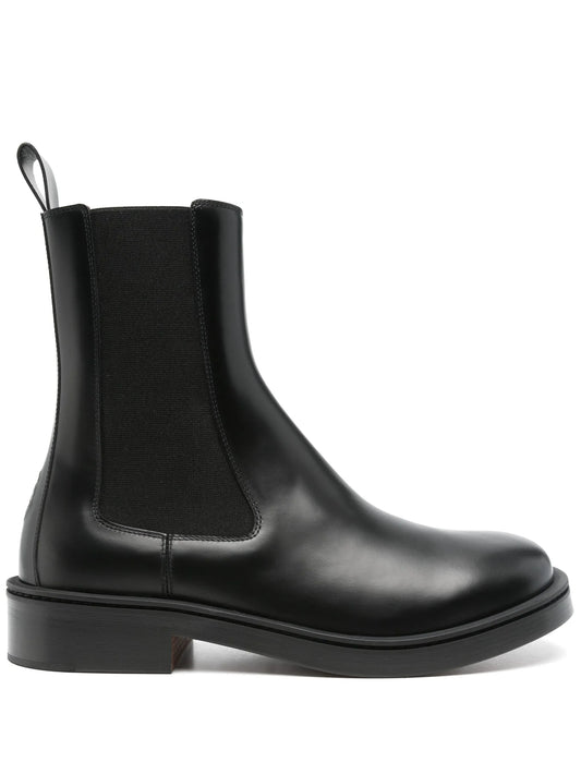 leather boots