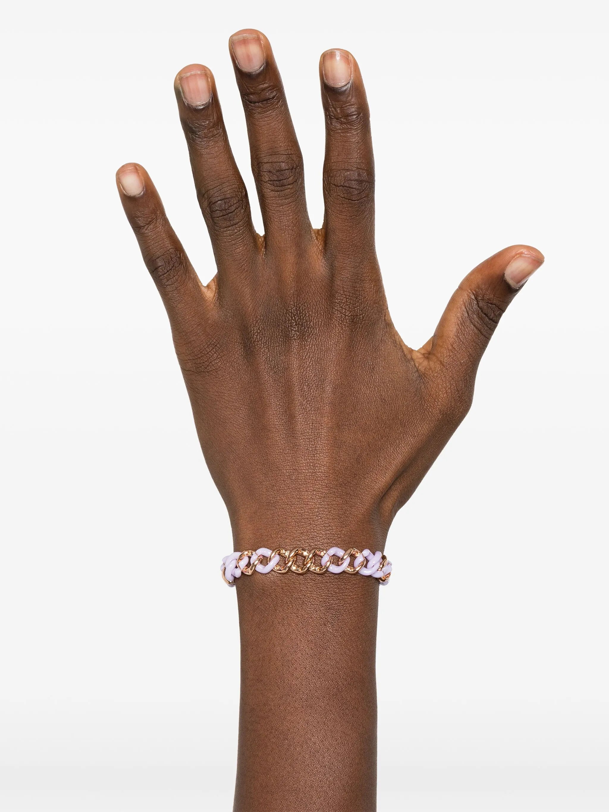 18CT rose gold diamond bracelet