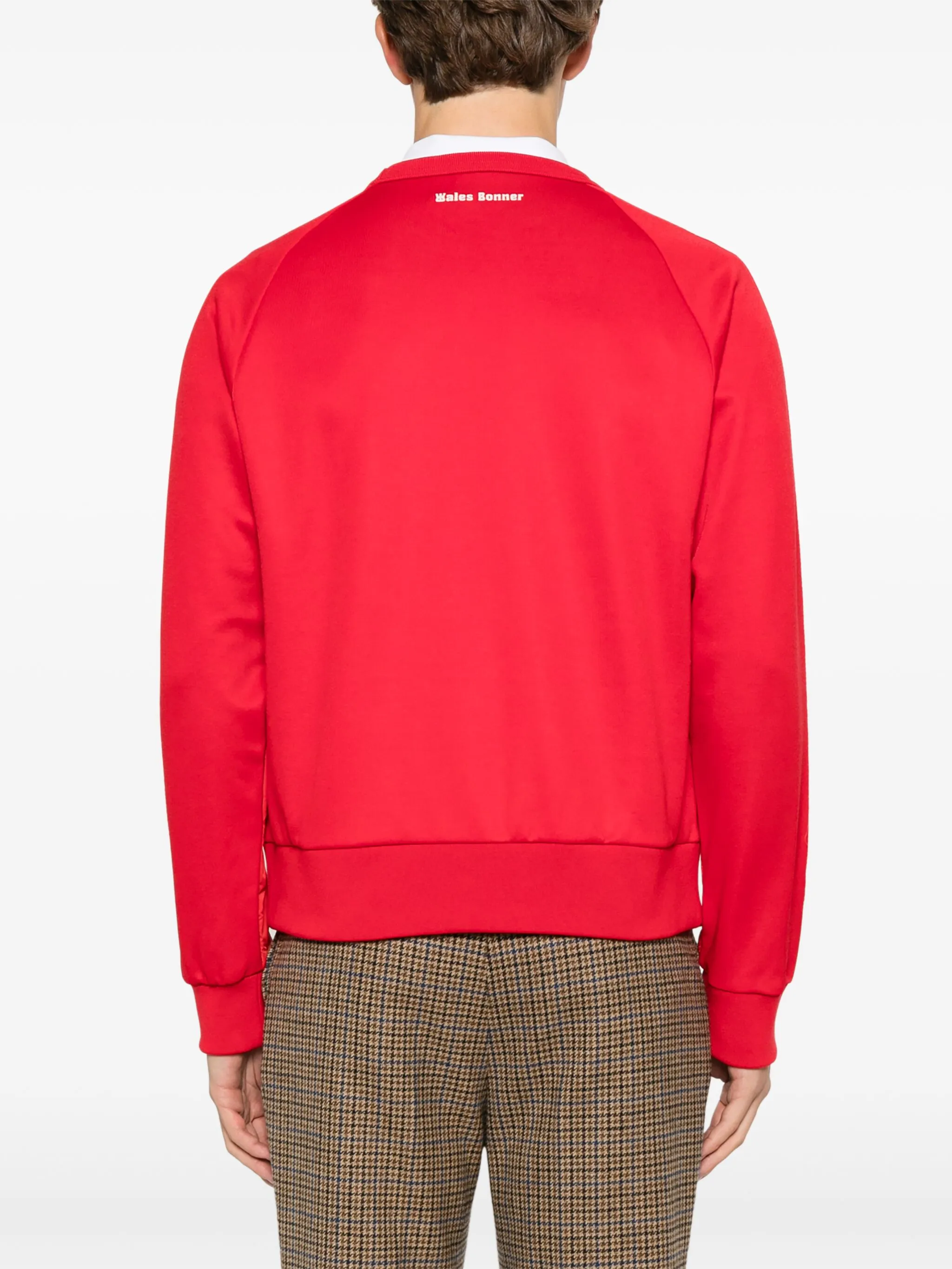 x Wales Bonner trefoil logo sweatshirt