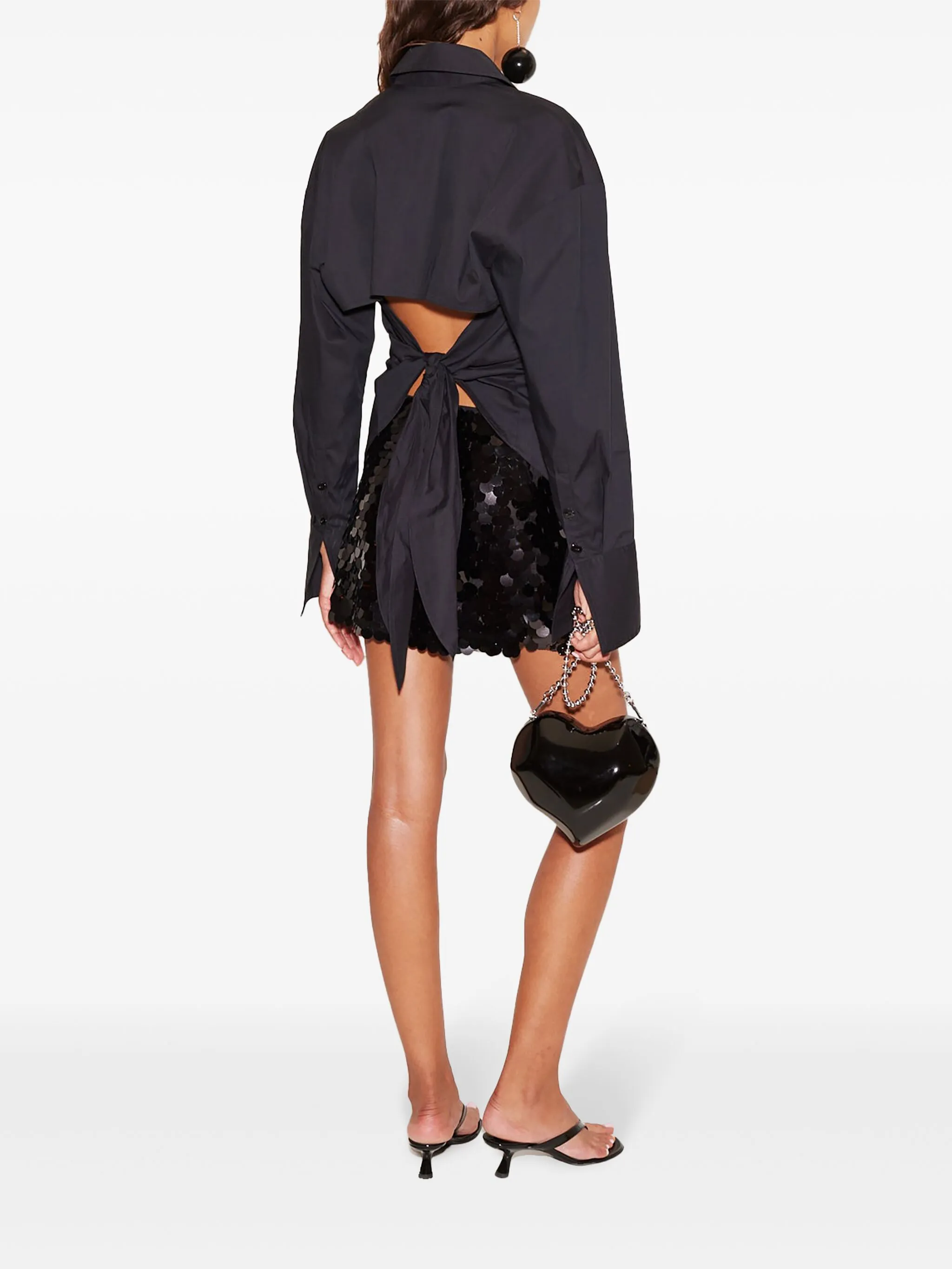 Loch poplin button up