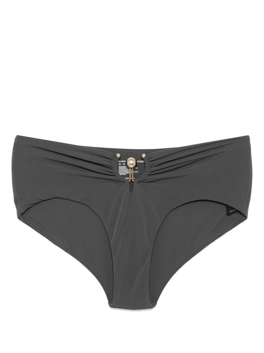 Orbit ruched bikini bottoms