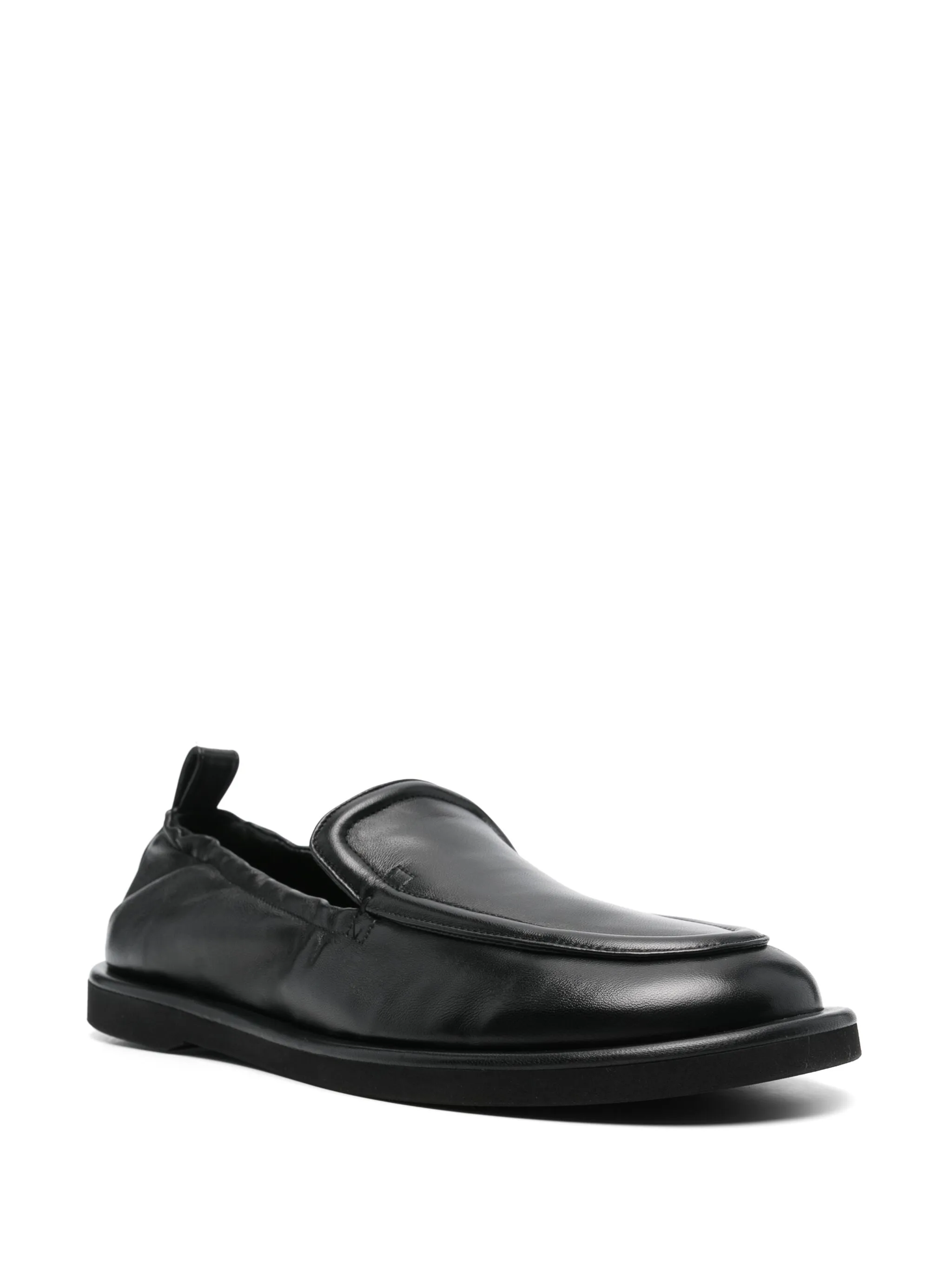 Donovan elasticated round-toe loafers
