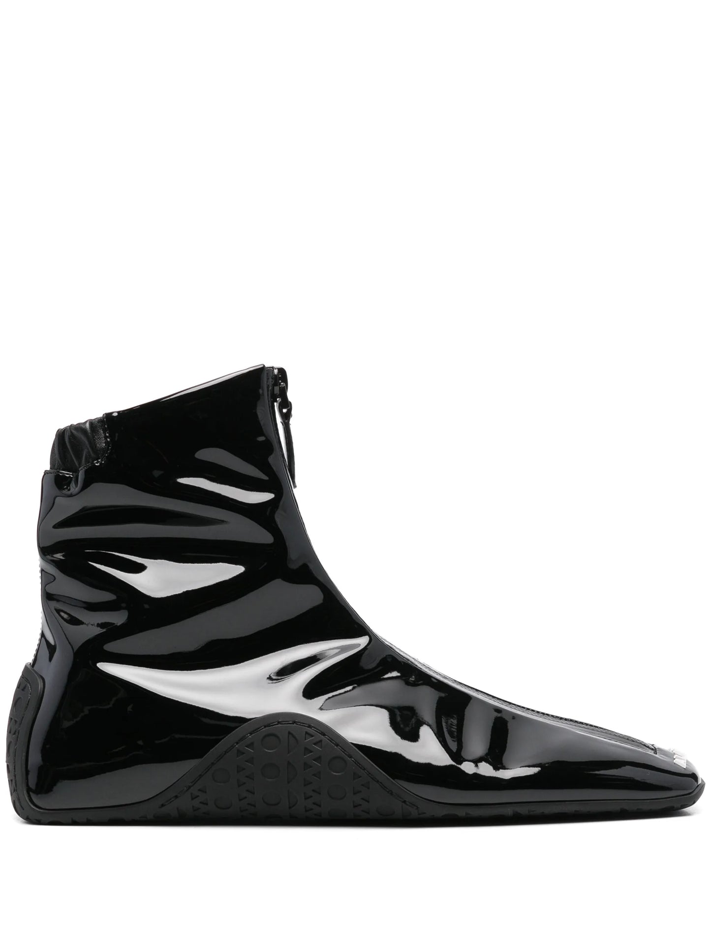 logo-embossed sneakers