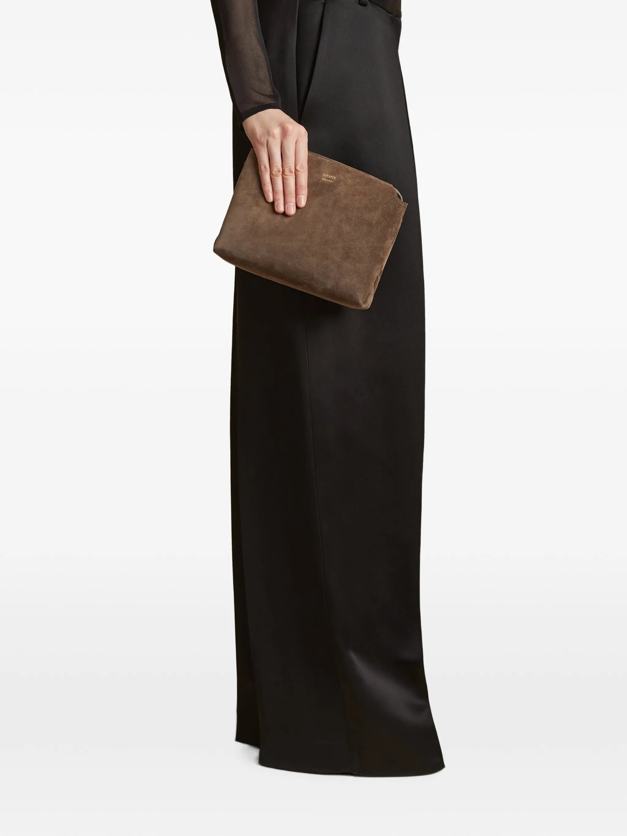 medium Lina suede cross body bag
