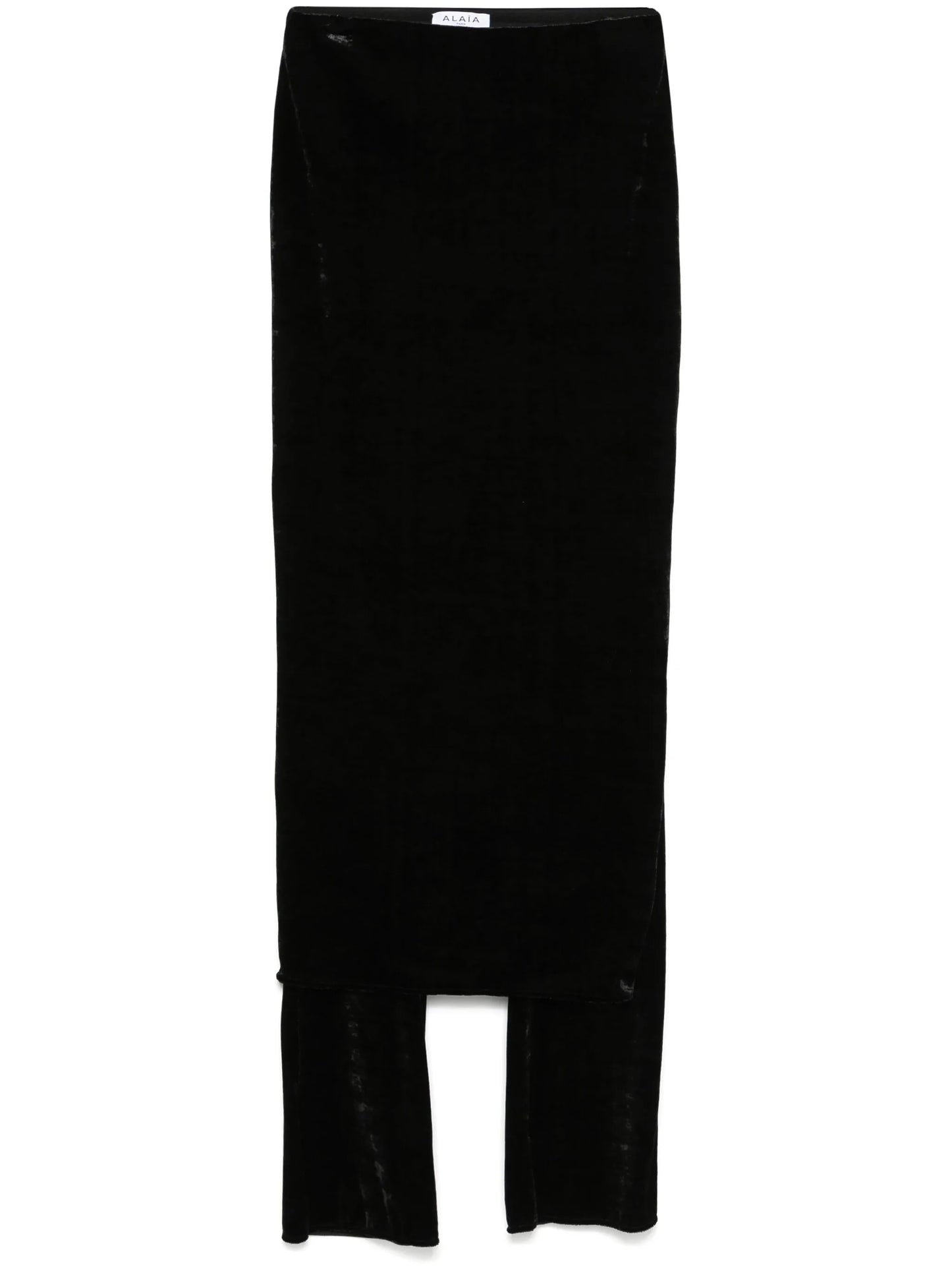 textured skirt trousers