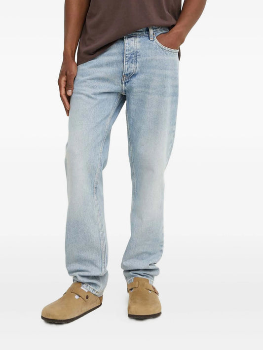 pockets button denim