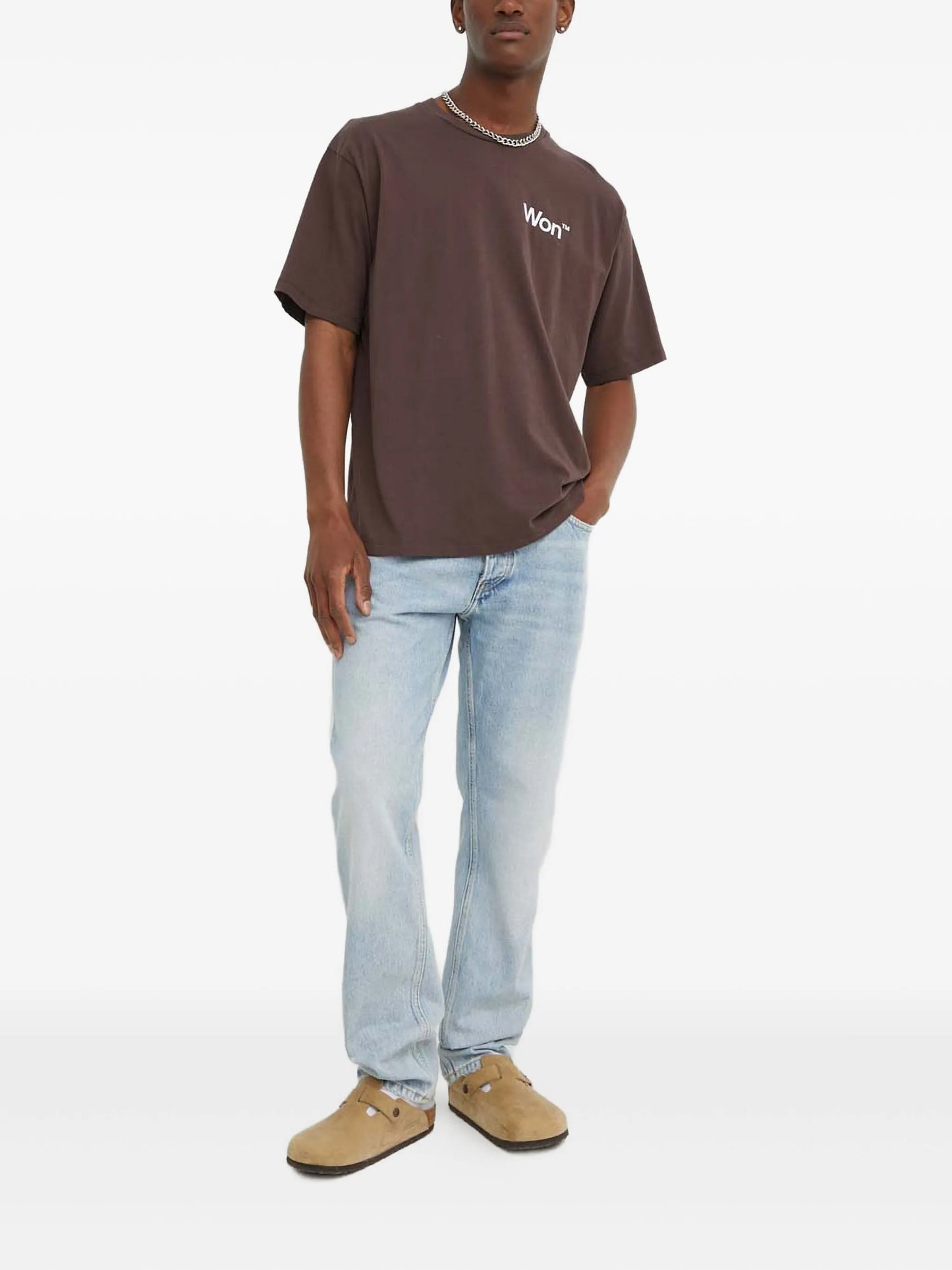 pockets button denim
