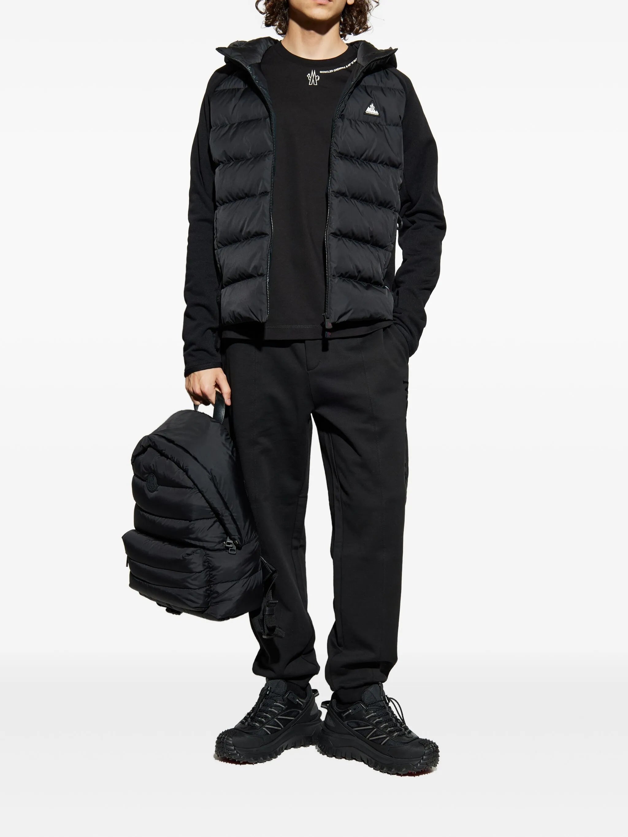 quilted zip jacket