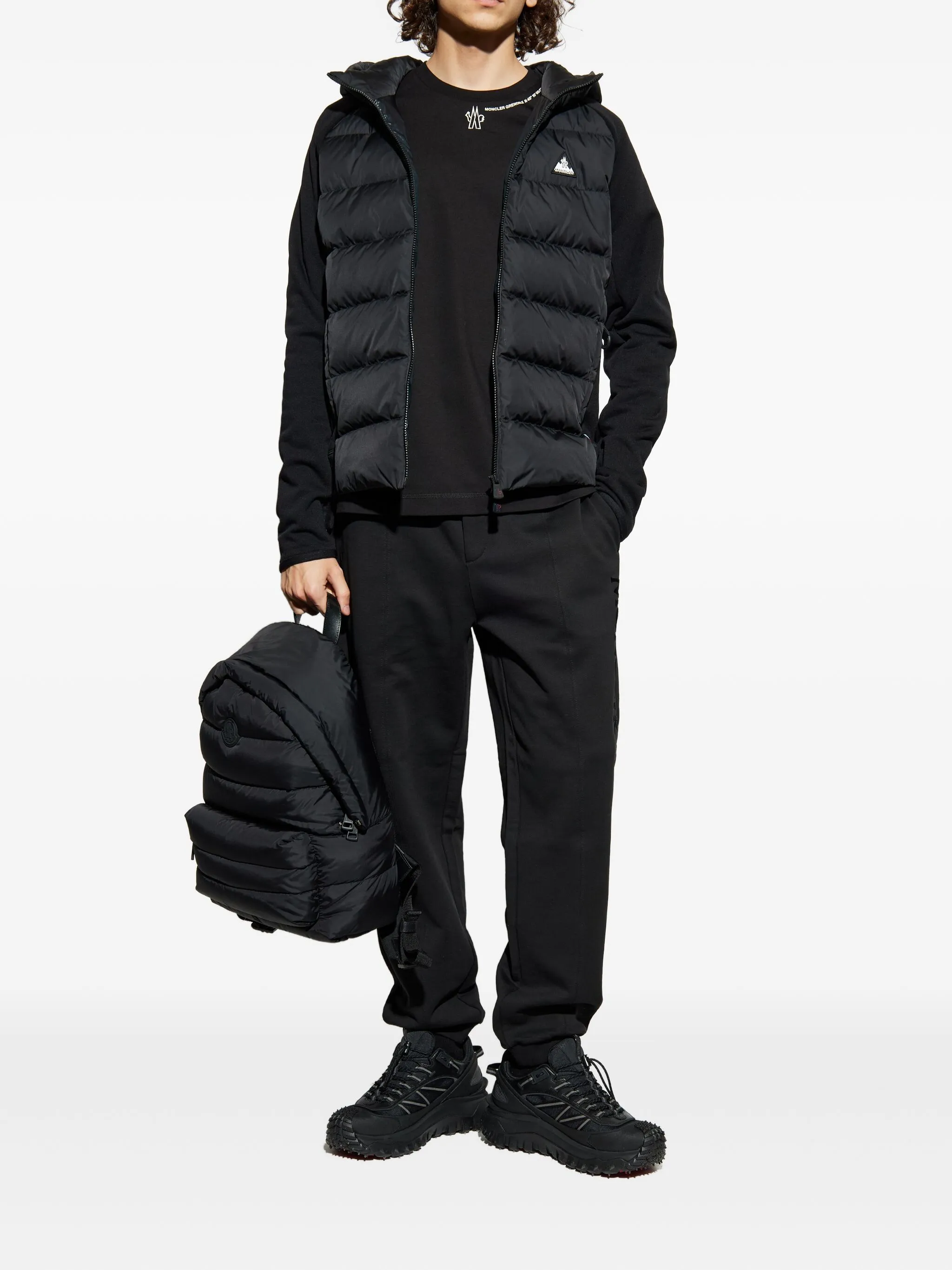 quilted zip jacket