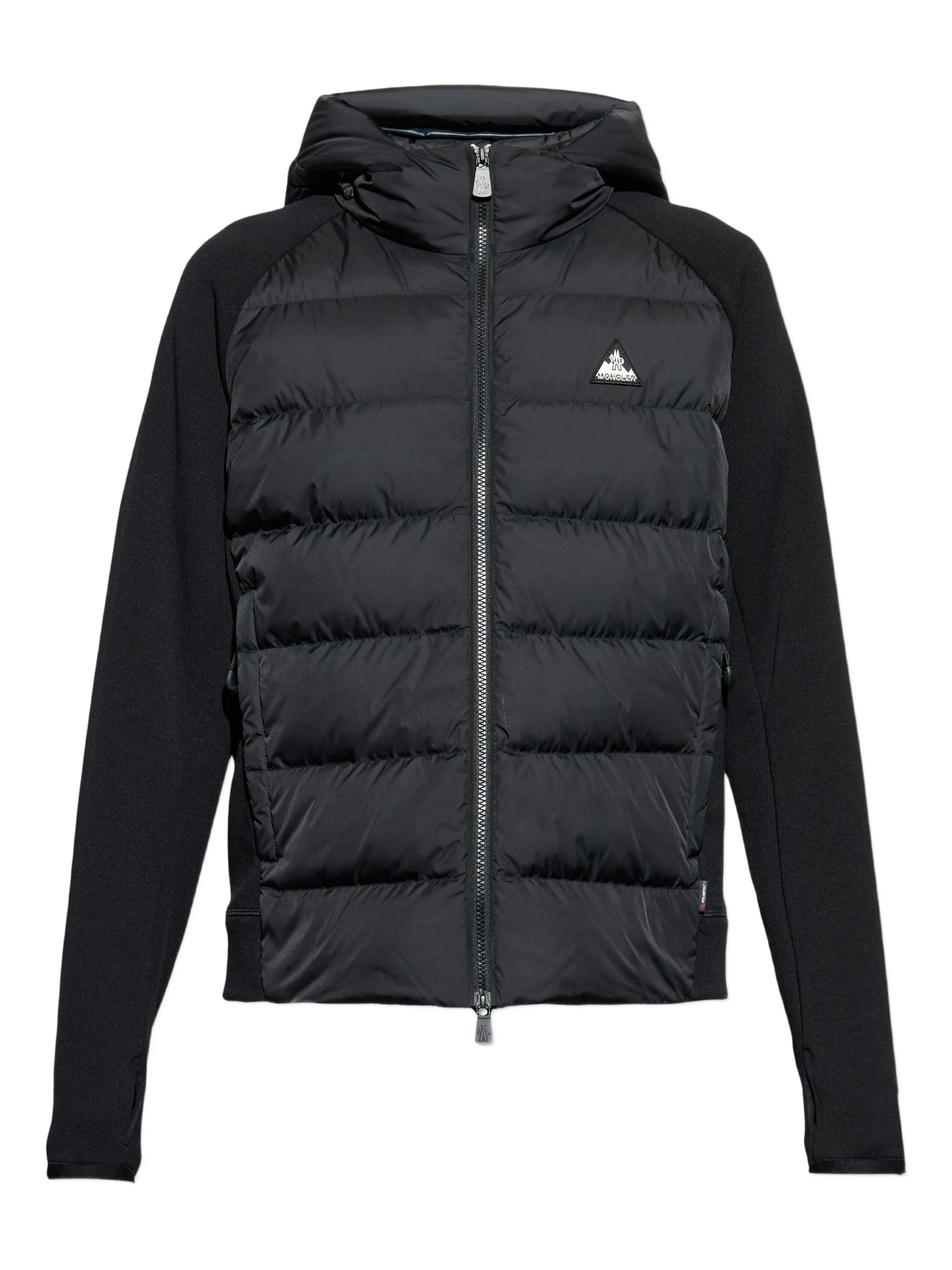 quilted zip jacket