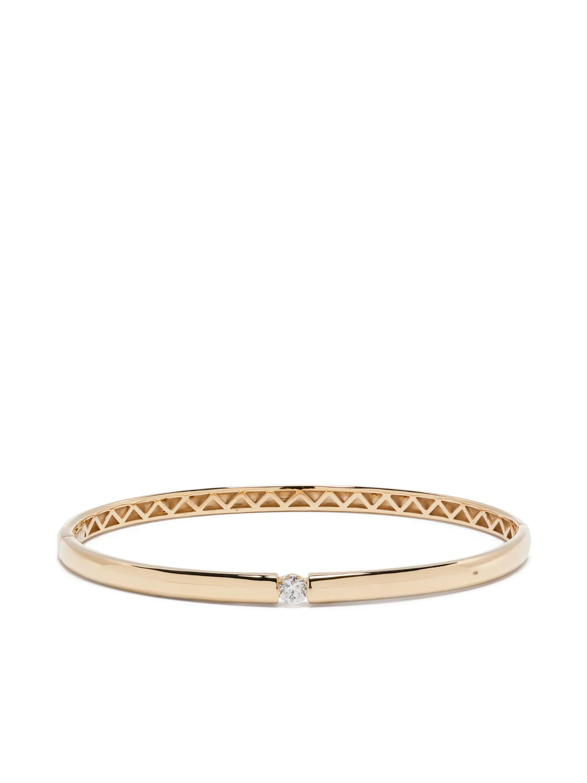 18kt yellow gold Zeus diamond bracelet