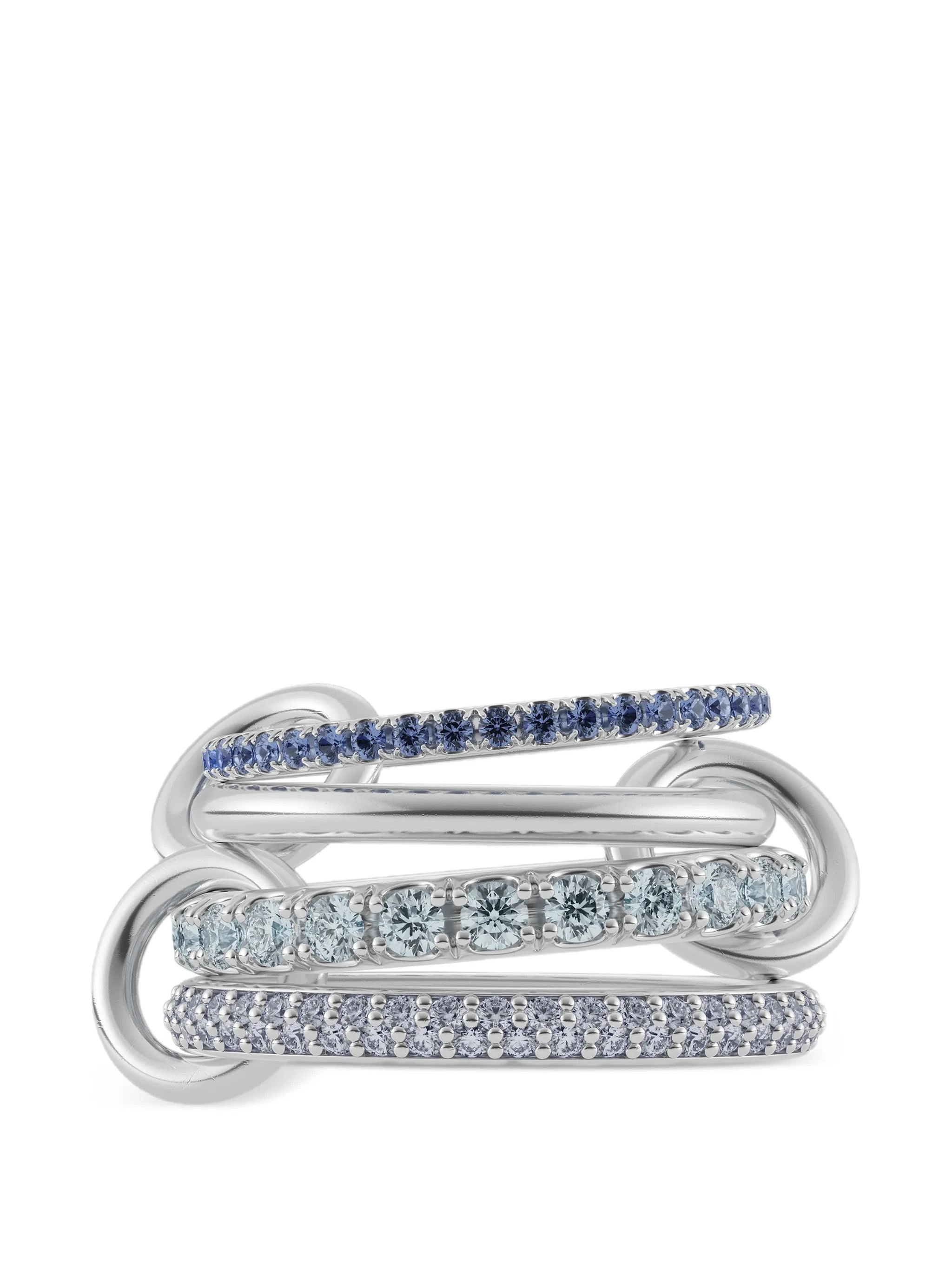 Iris multi-stone ring