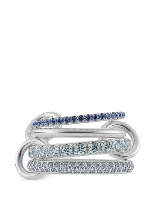 Iris multi-stone ring