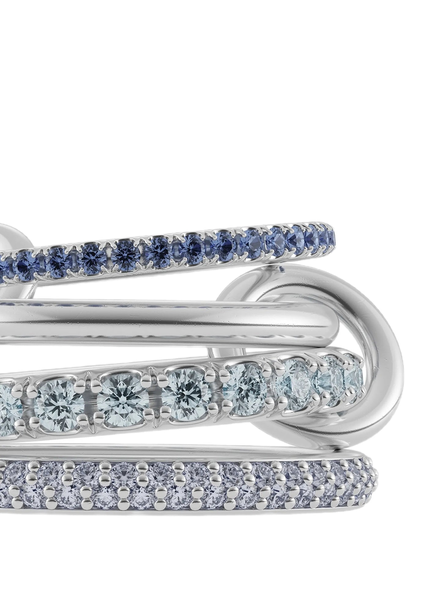 Iris multi-stone ring