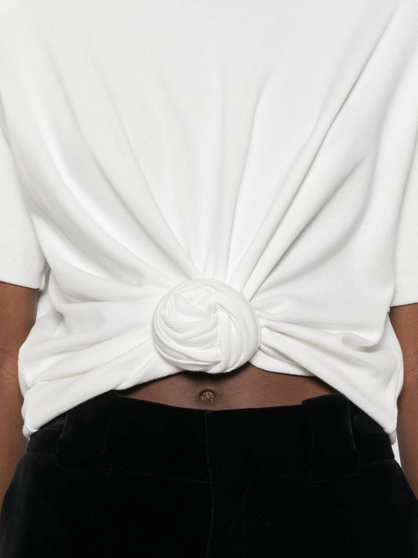 crew-neck T-shirt