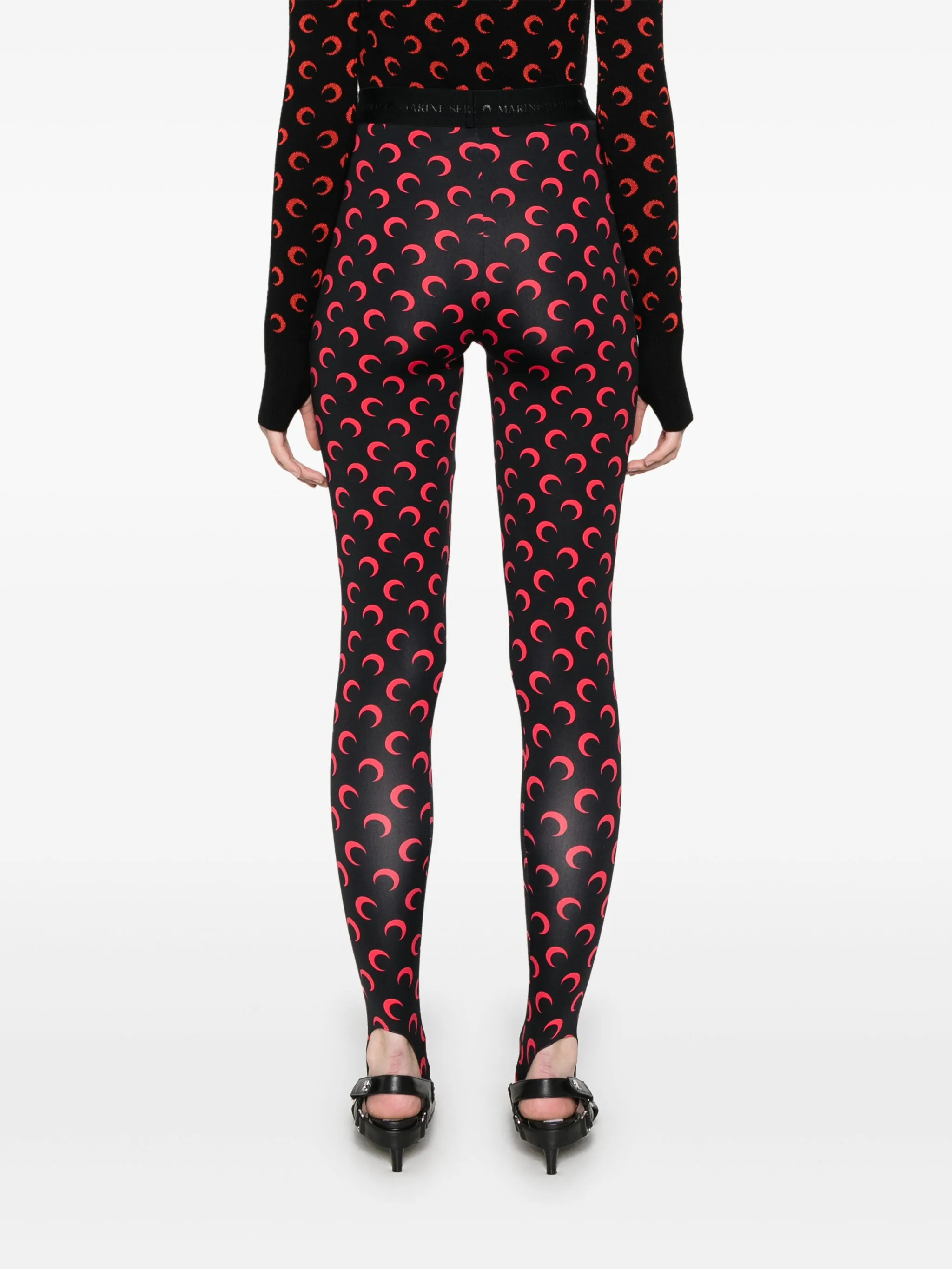 Moon jersey leggings