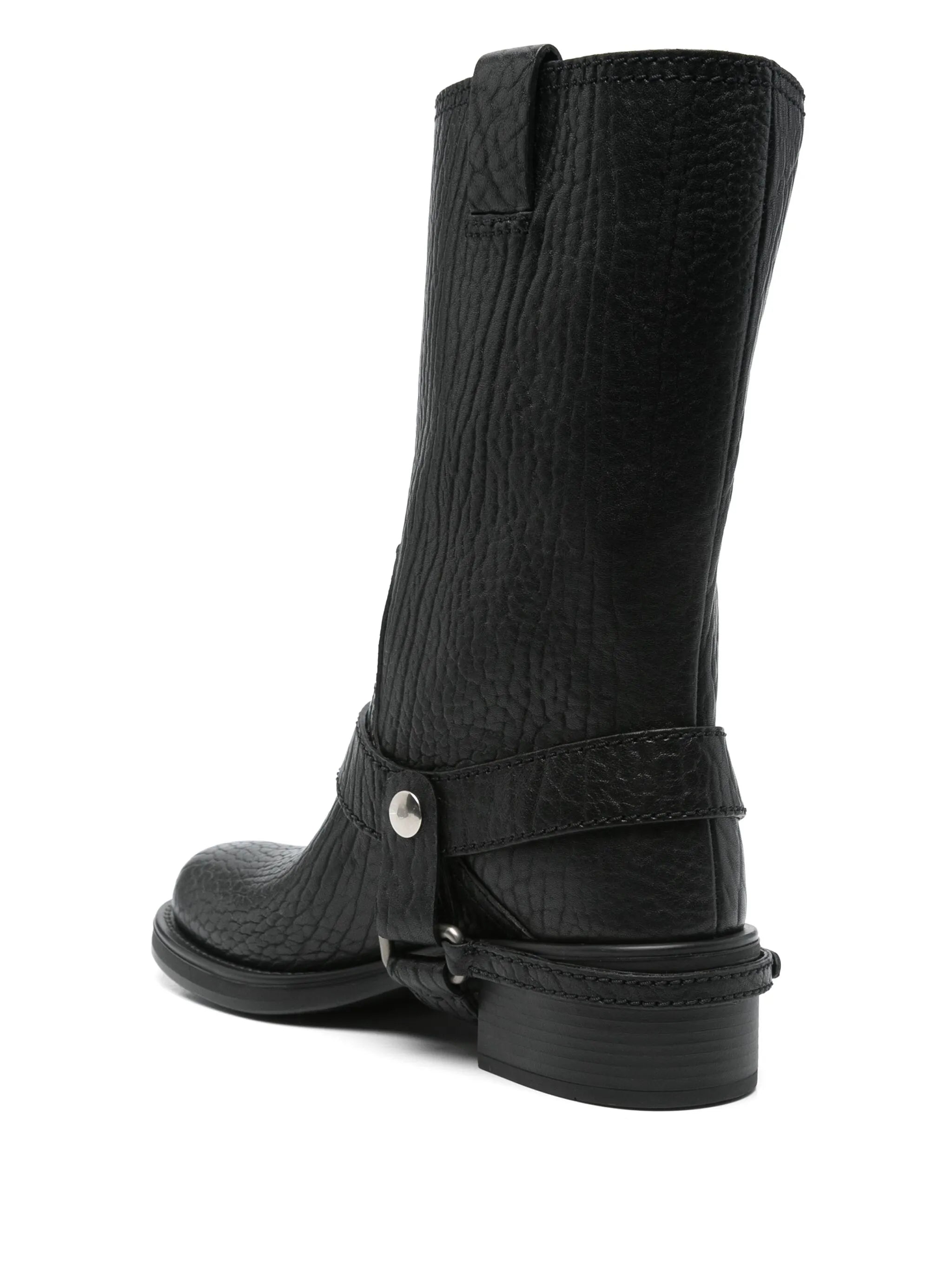 leather ankle boots