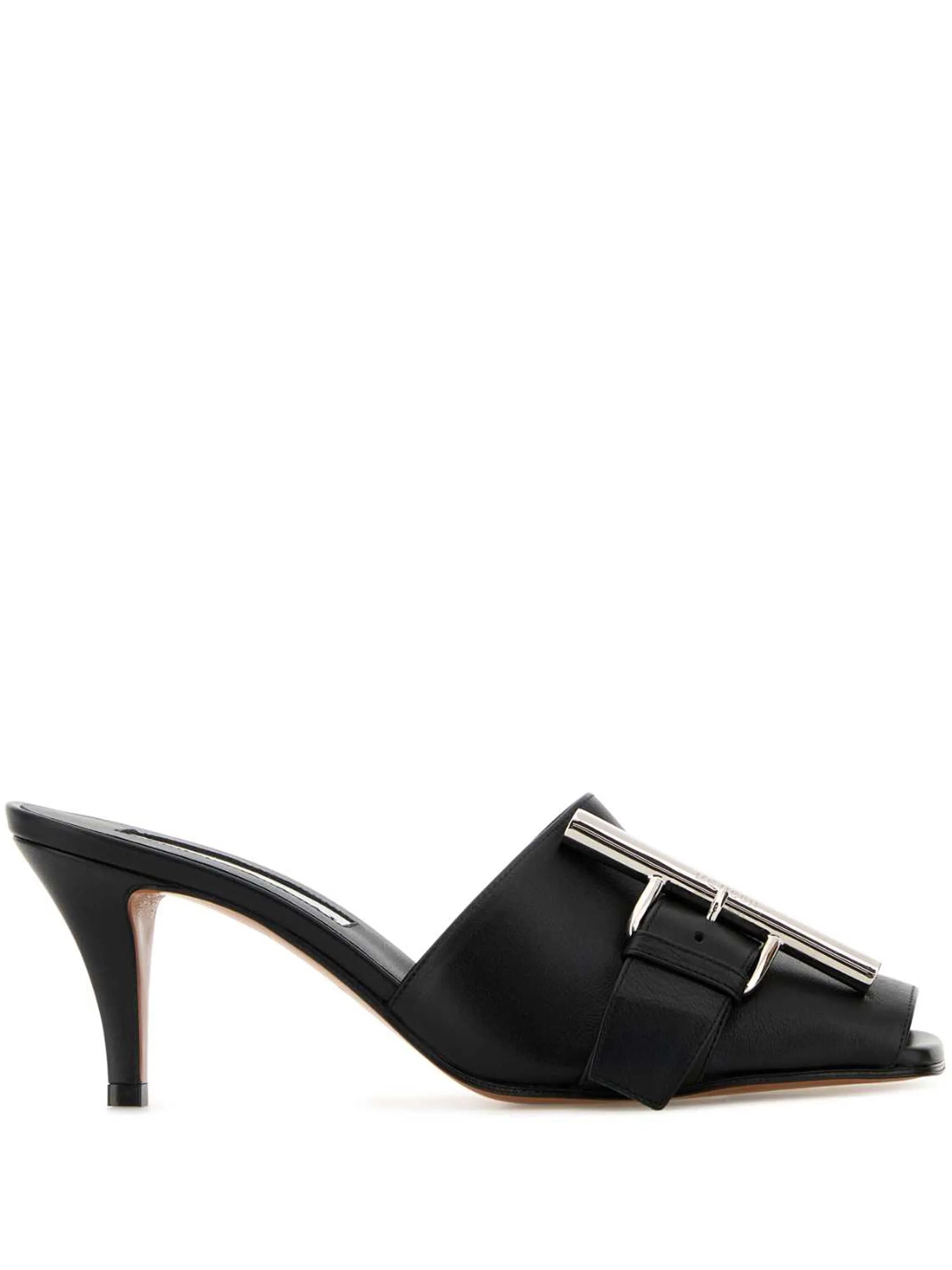 70mm leather sandals