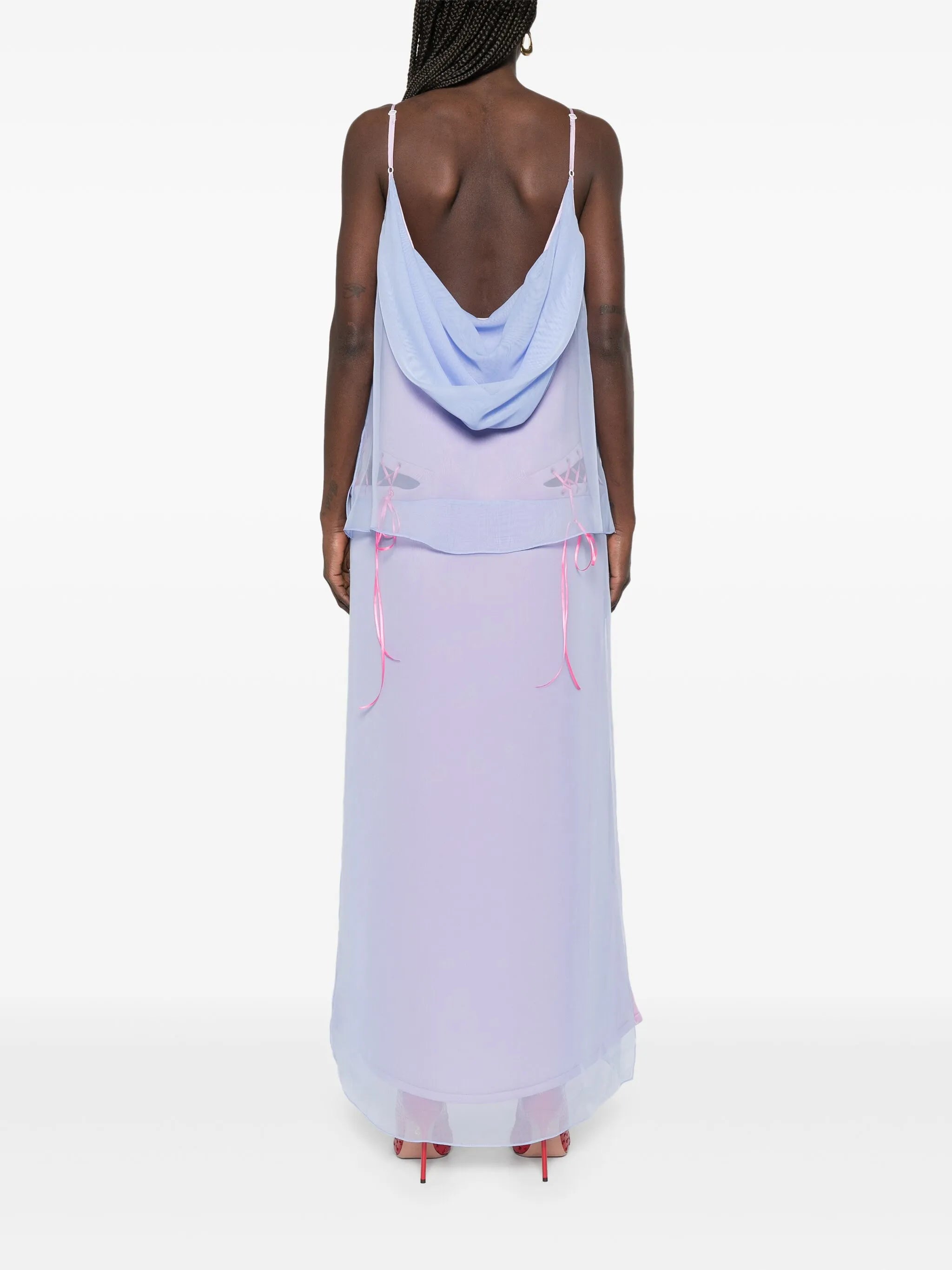 layered maxi dress