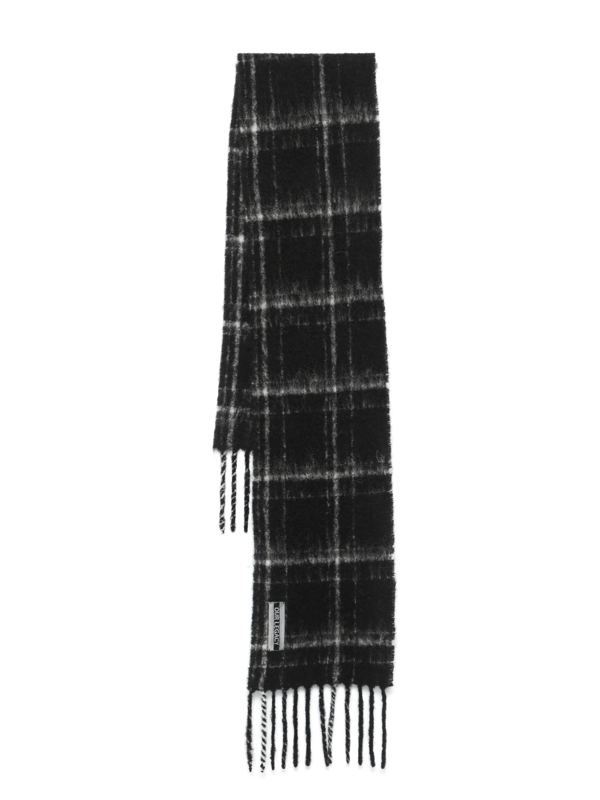 checked scarf