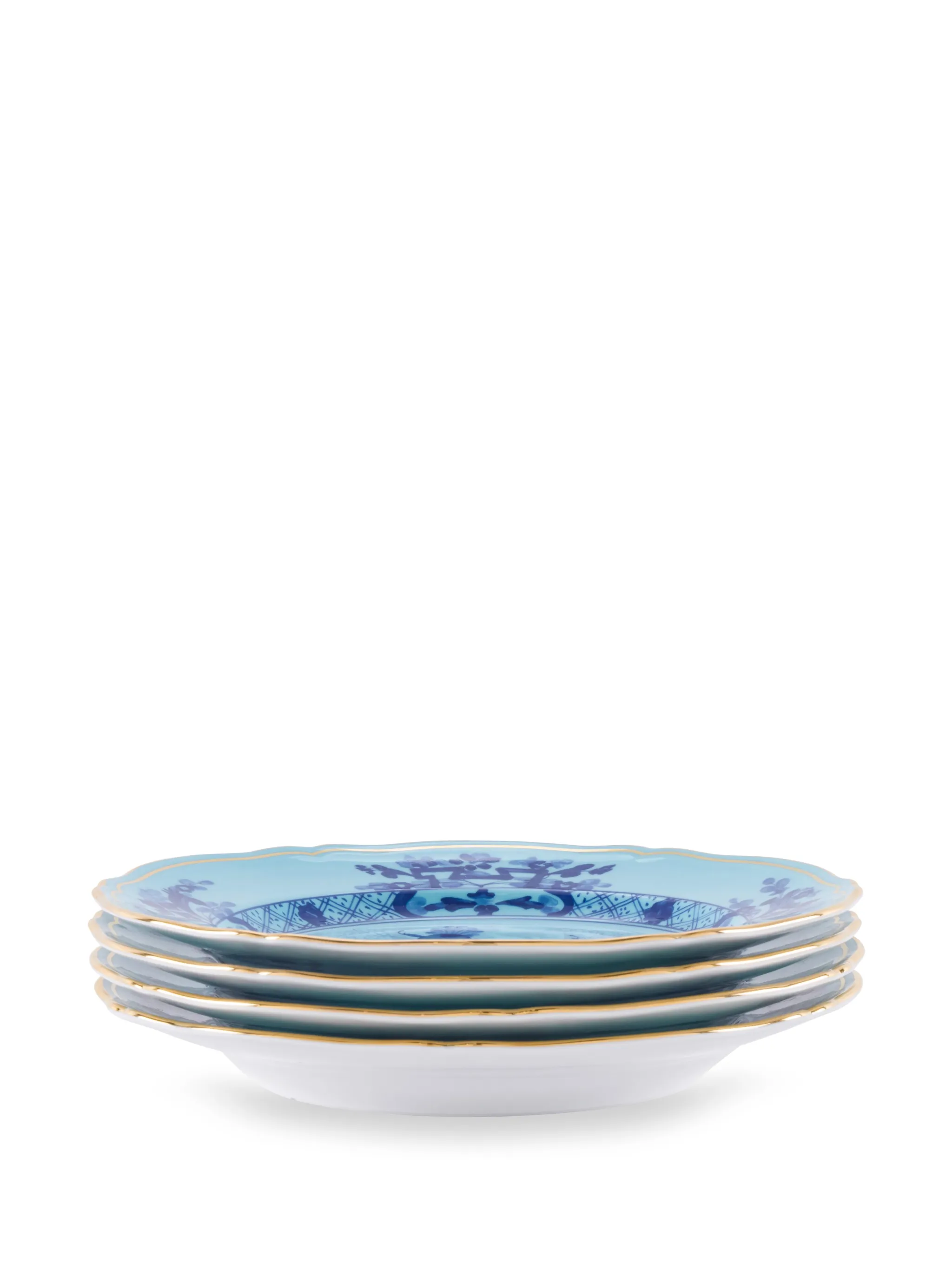 Oriente Italiano Tesori Iris dessert plates