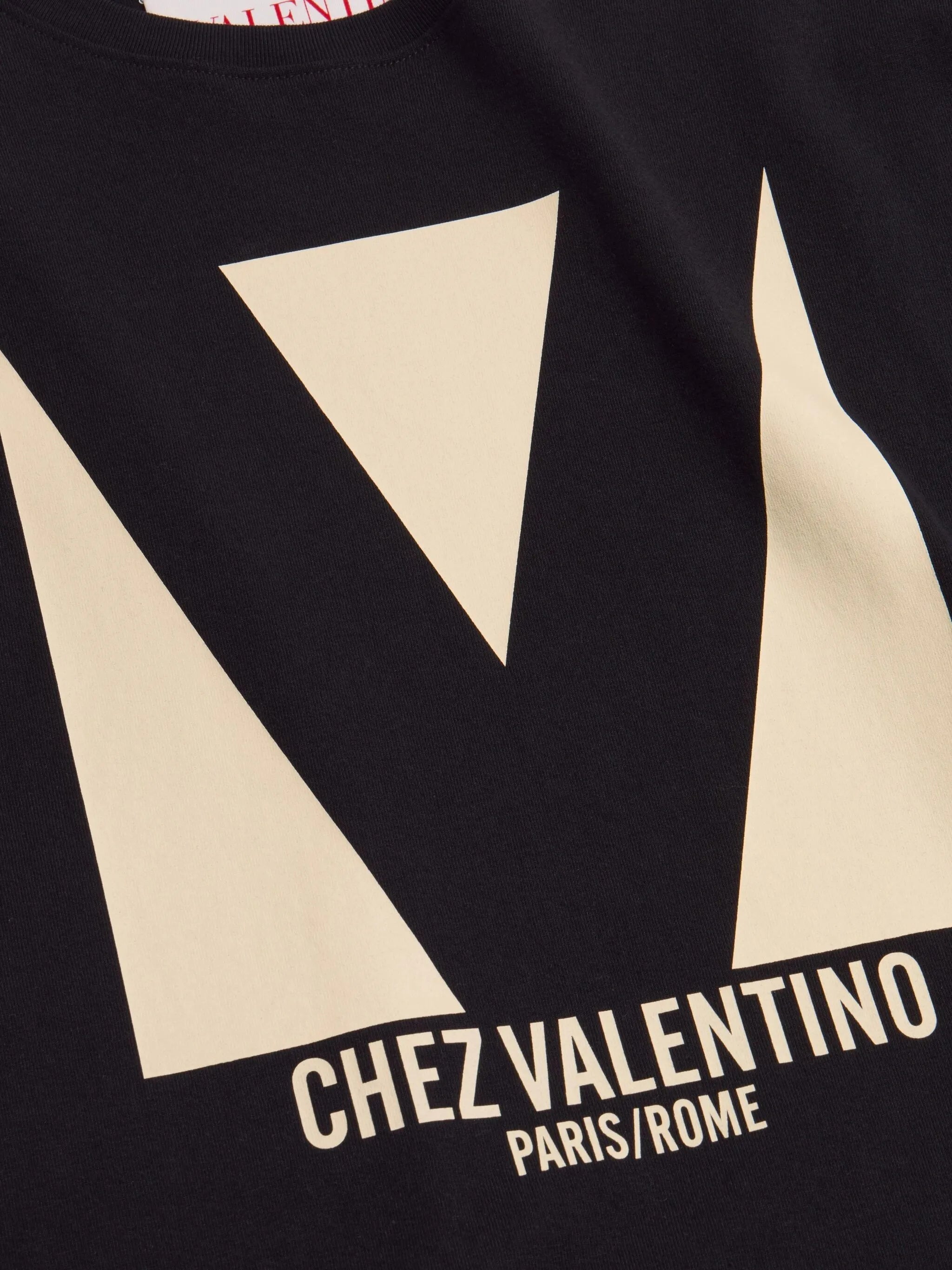 Chez-print T-shirt