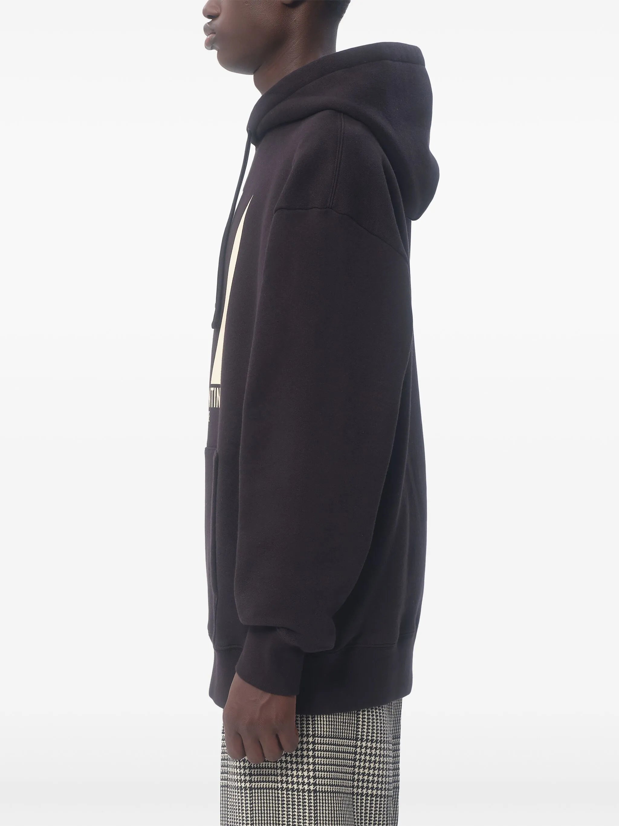 Chez-print hoodie
