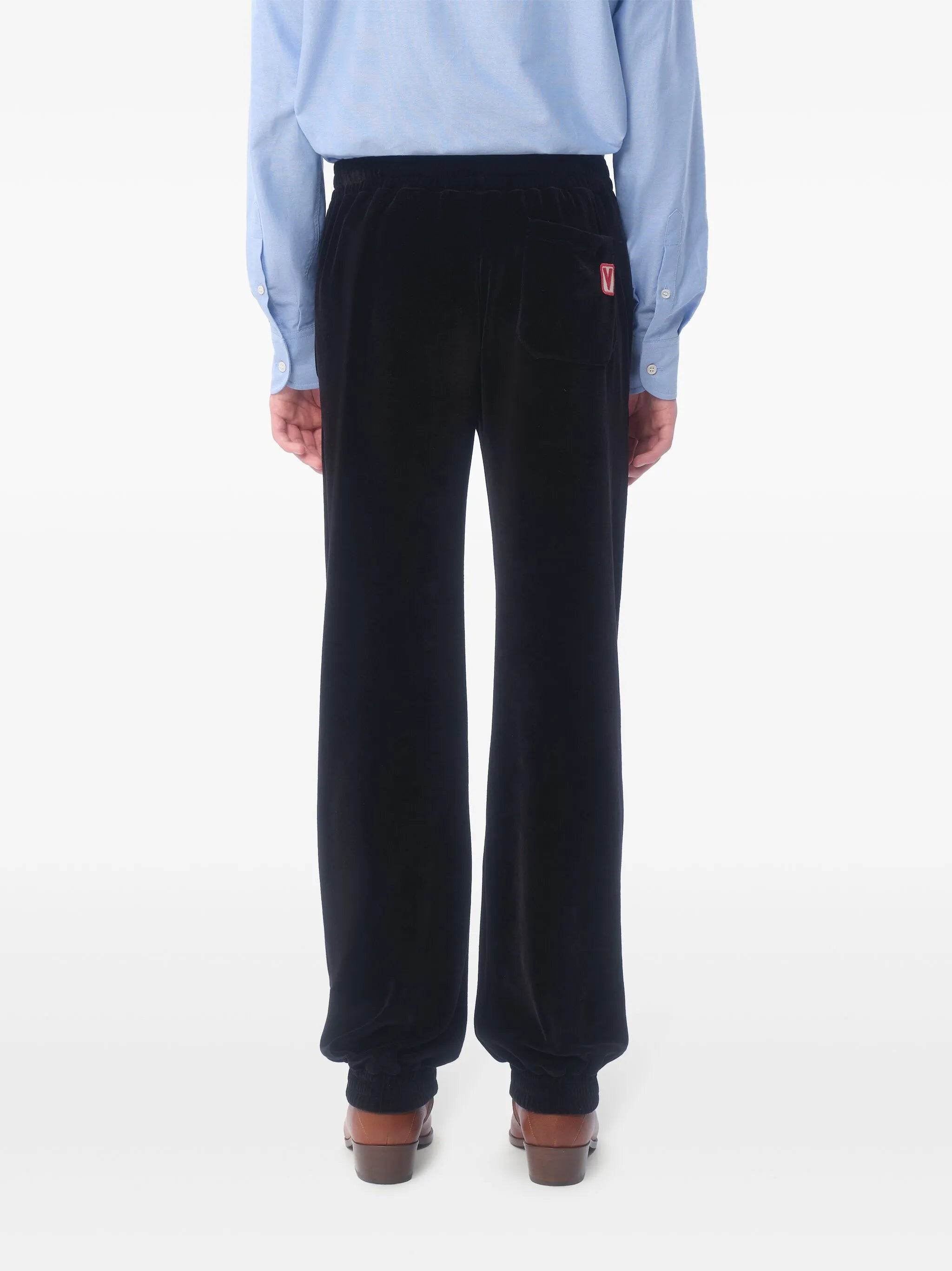 Chez-patch track pants