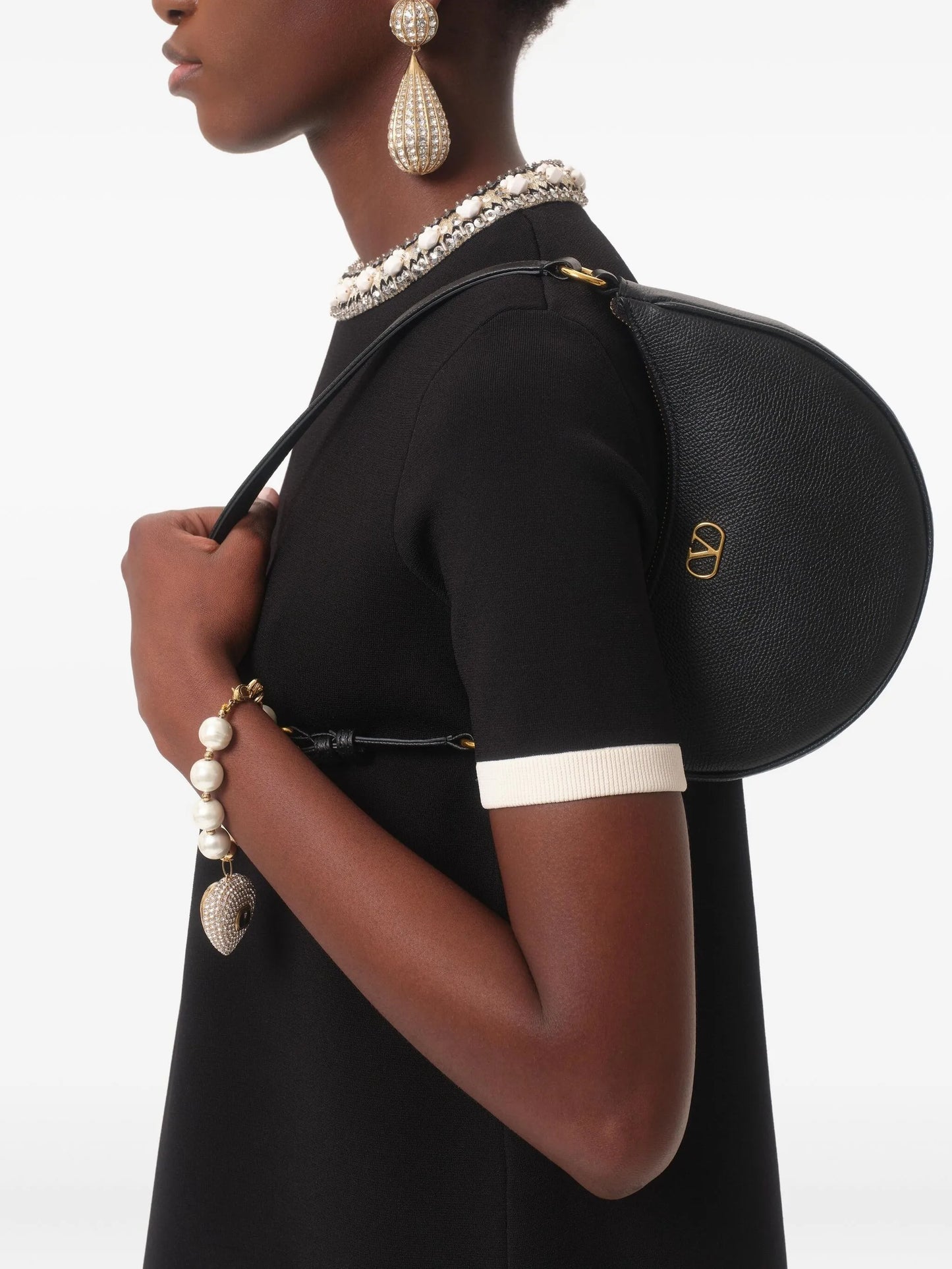 mini Hobo logo shoulder bag