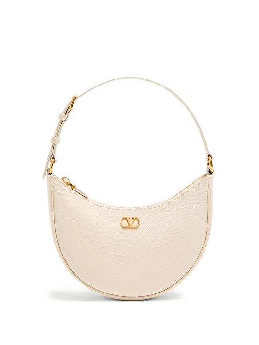 Hobo logo zip mini shoulder bag