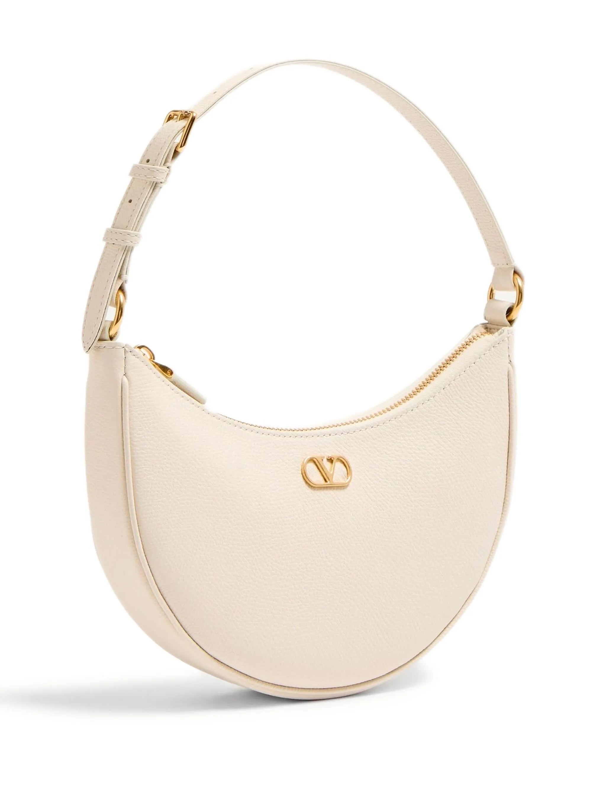 Hobo logo zip mini shoulder bag