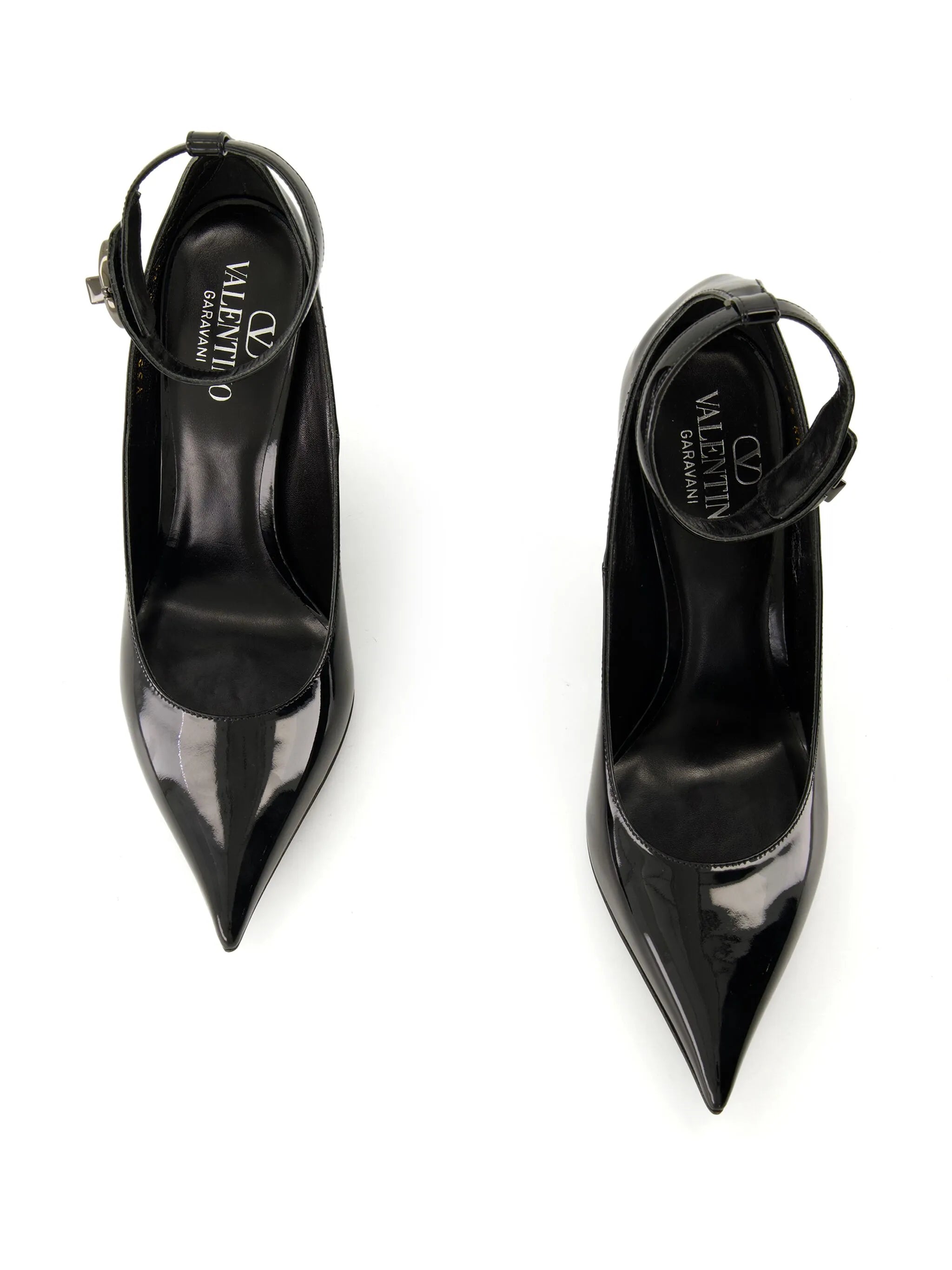 105mm ankle-strap pumps