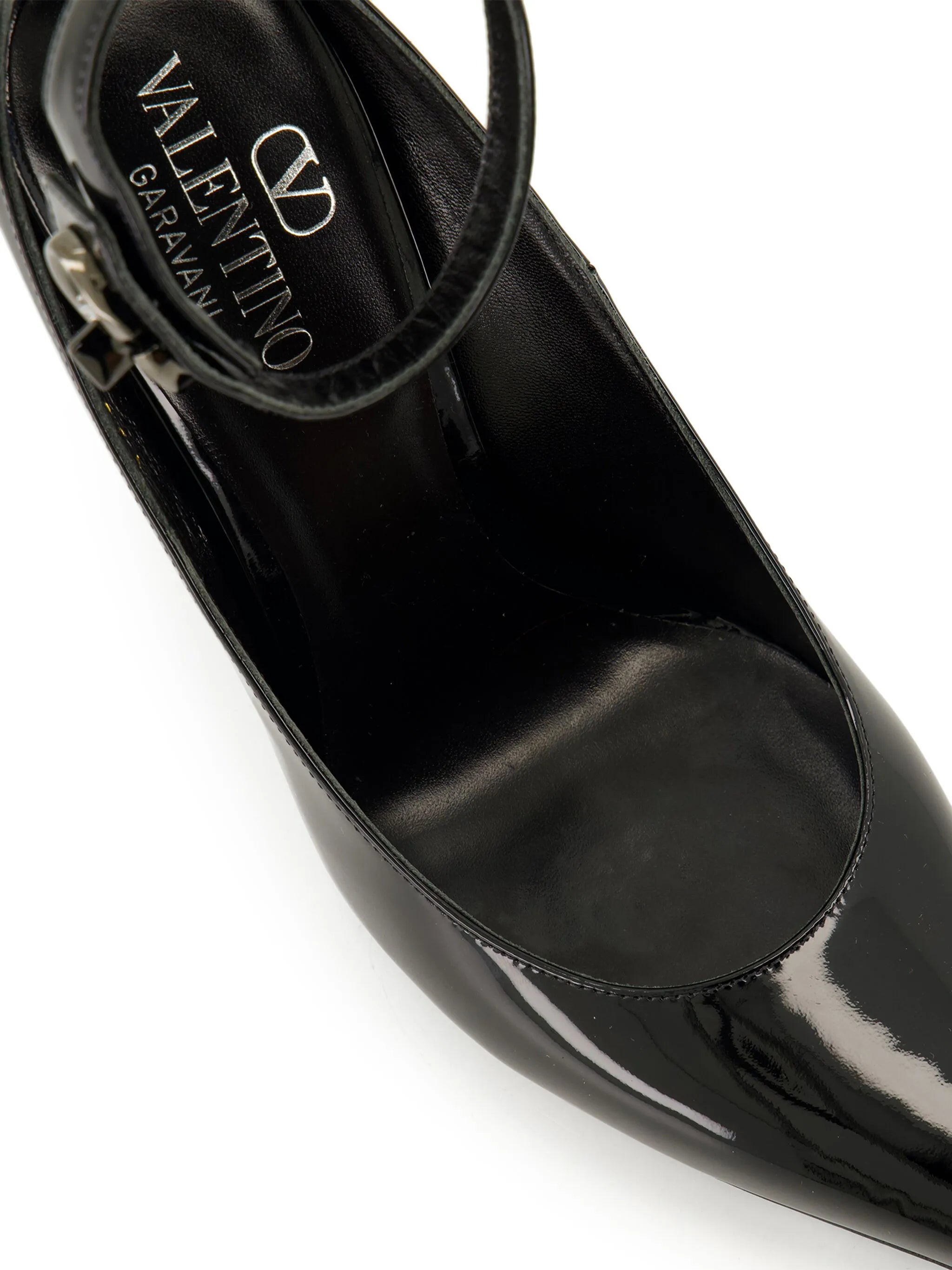 105mm ankle-strap pumps