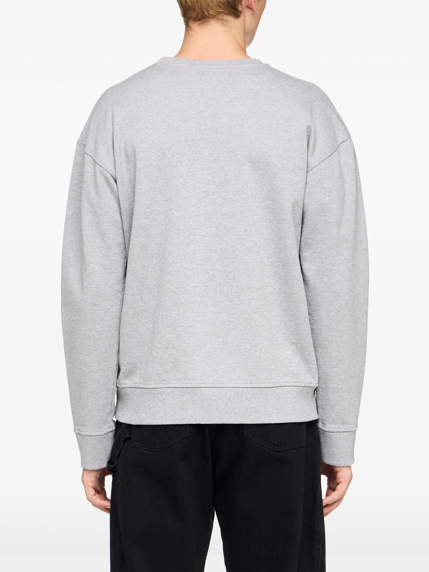 logo-embroidered sweatshirt