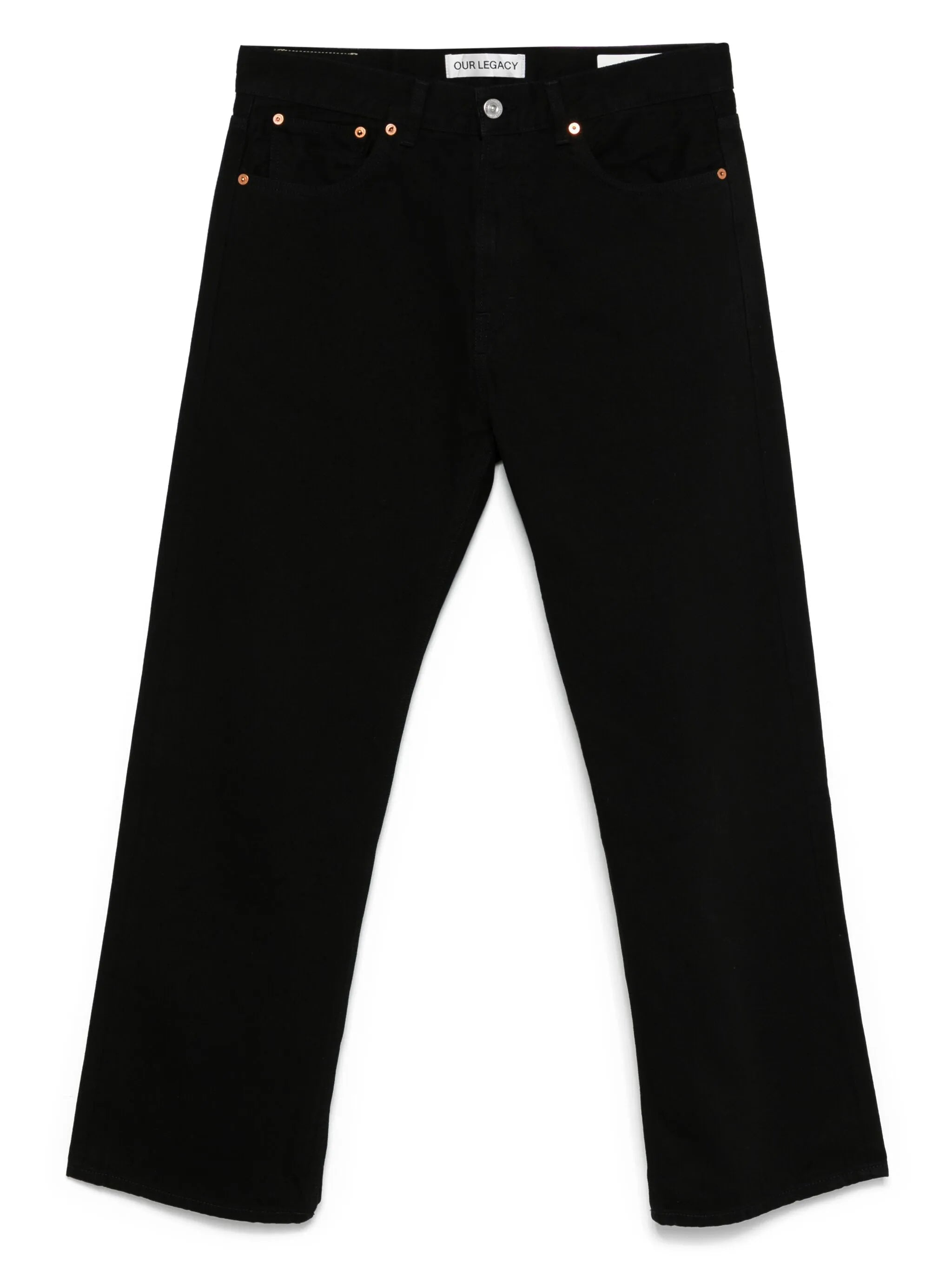 buttoned jeans