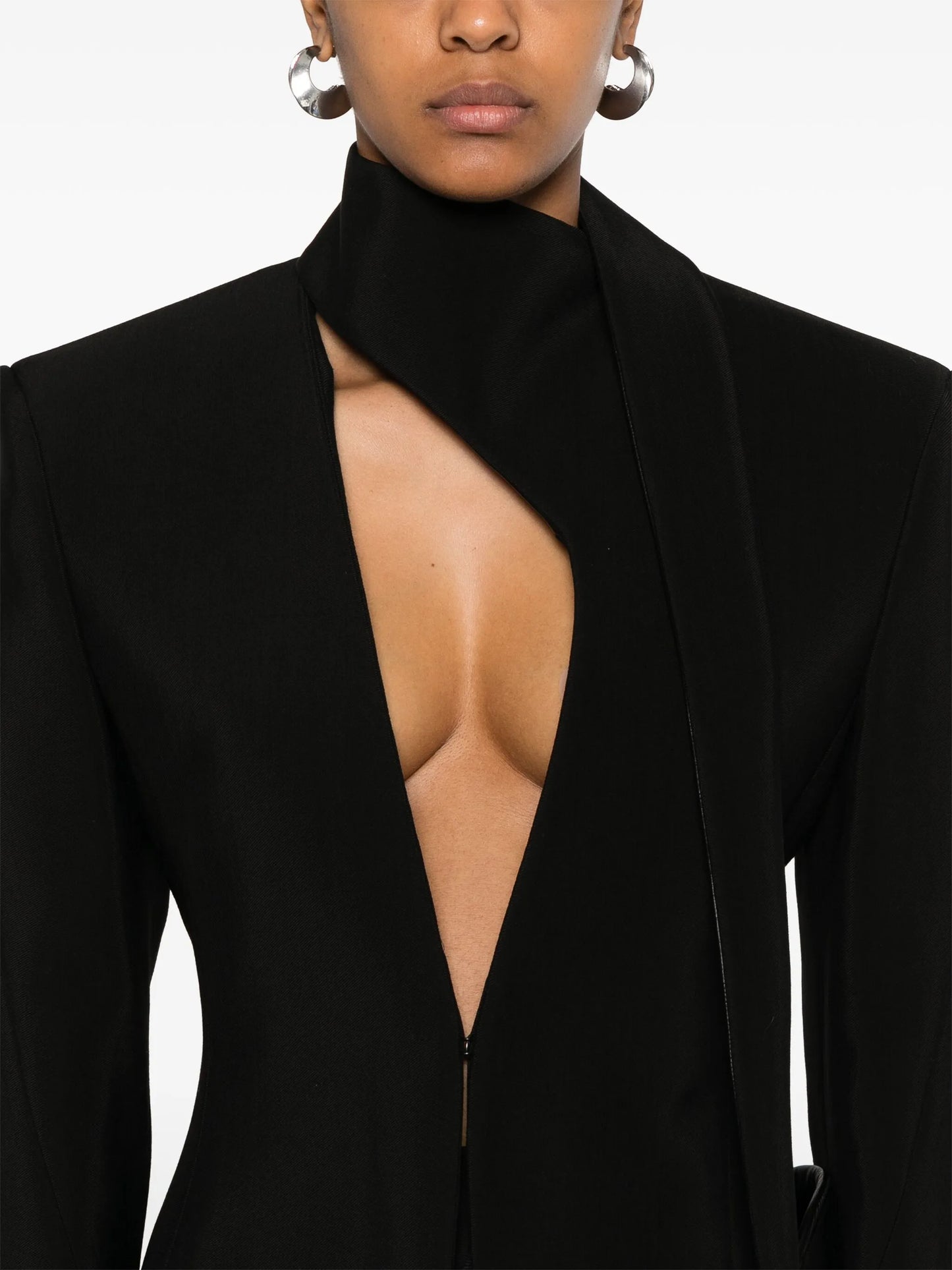 cut out-detail blazer
