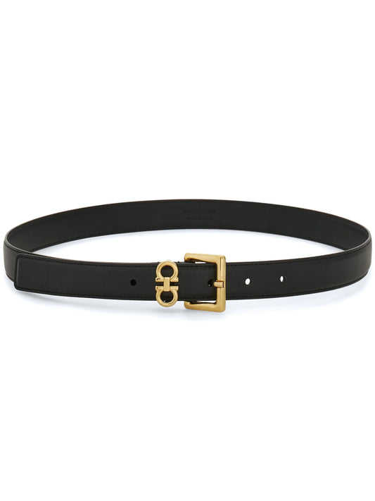 Gancini-plaque belt