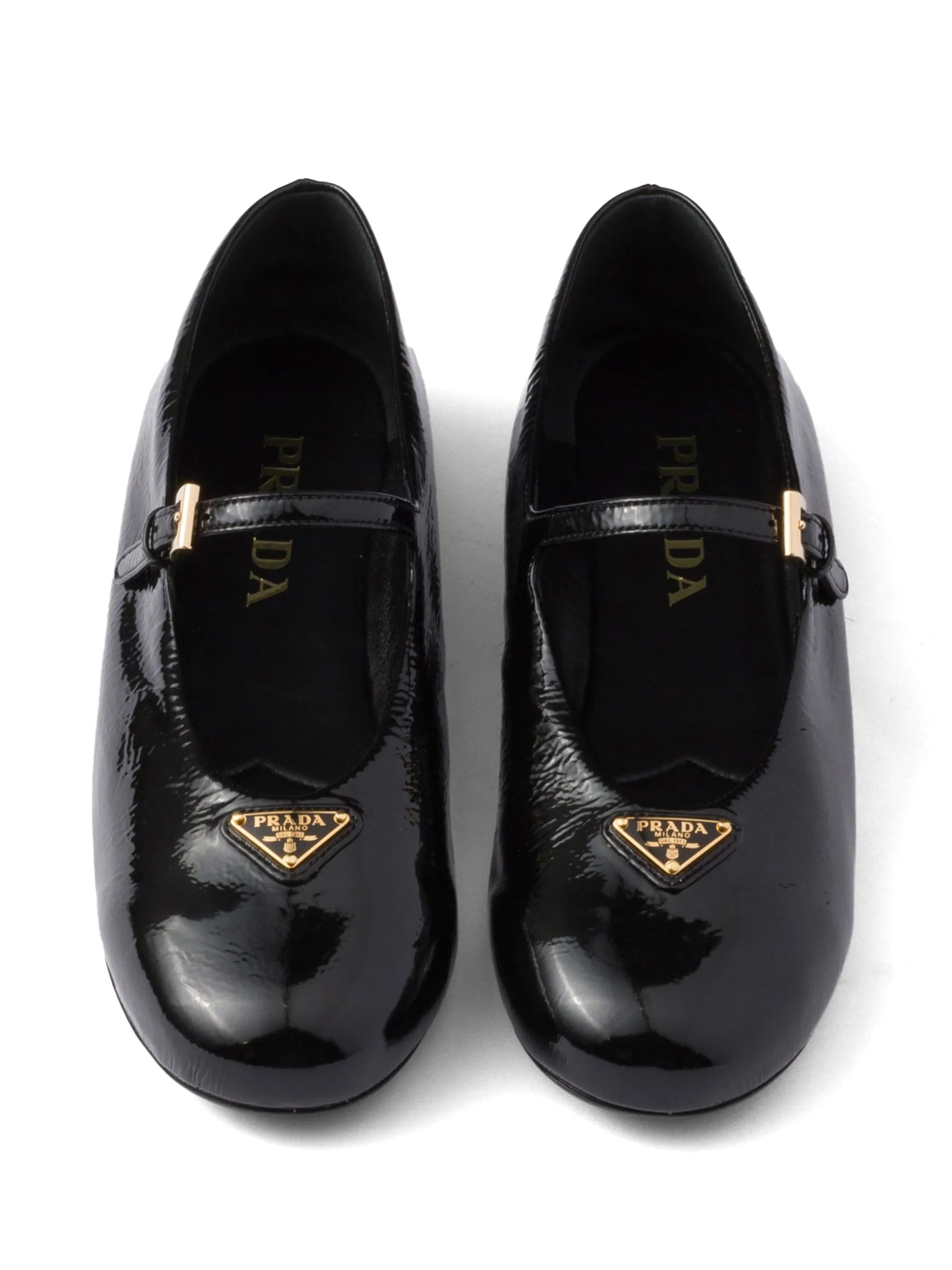 leather ballet flats
