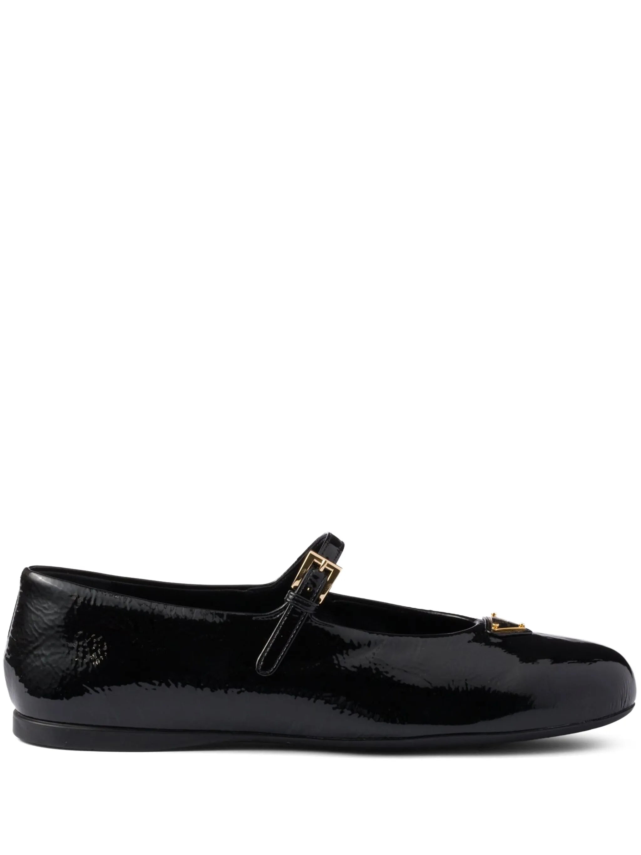 leather ballet flats