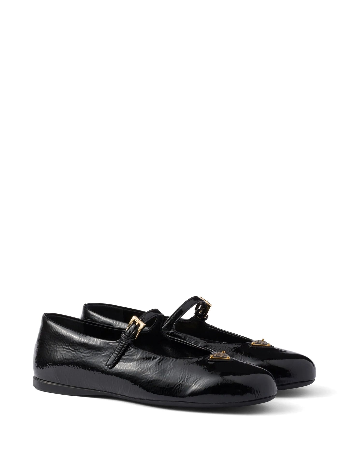 leather ballet flats