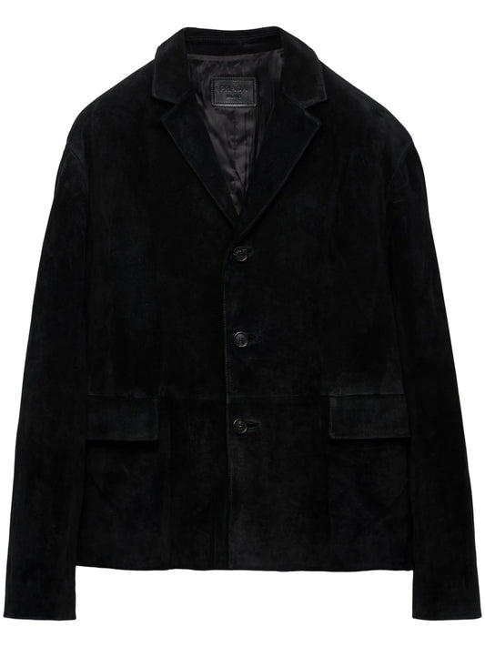 suede blazer