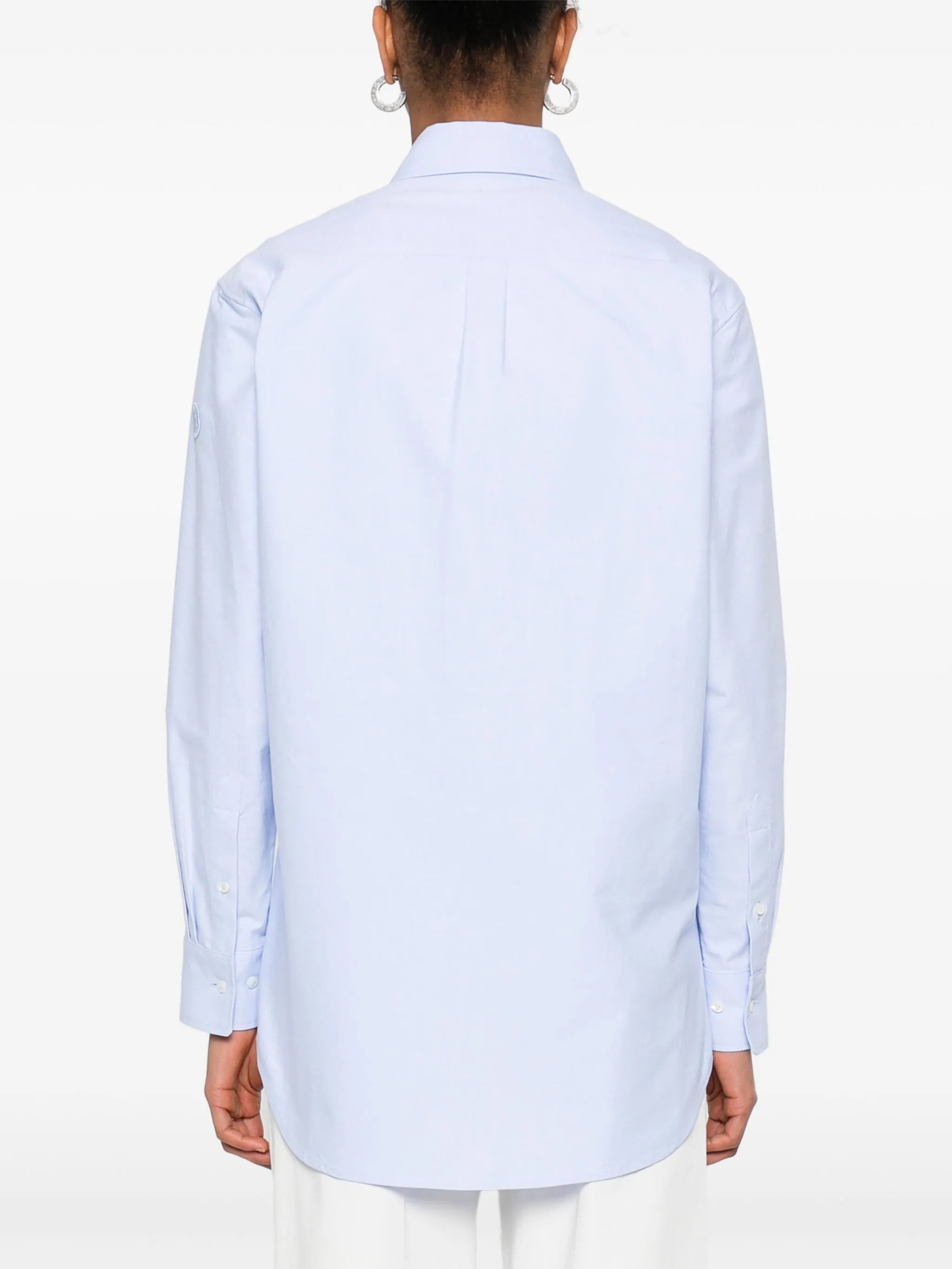 logo-patch shirt