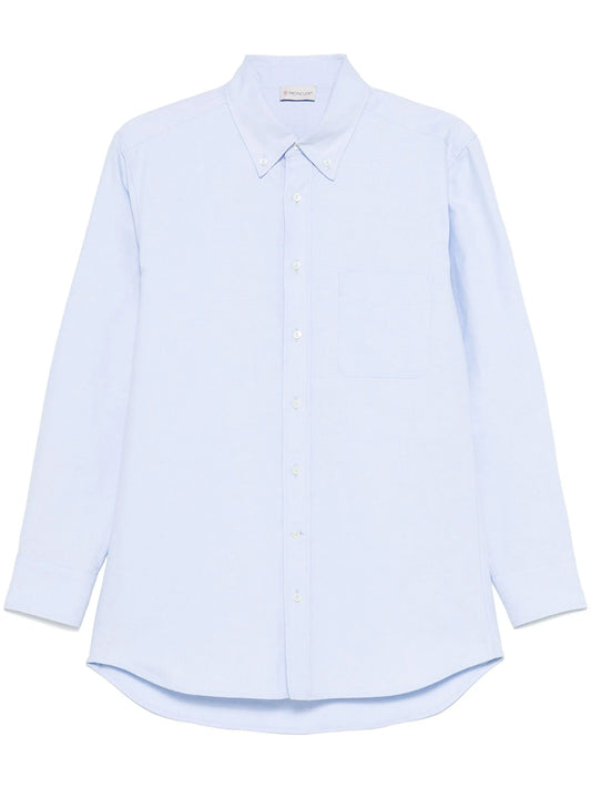 logo-patch shirt