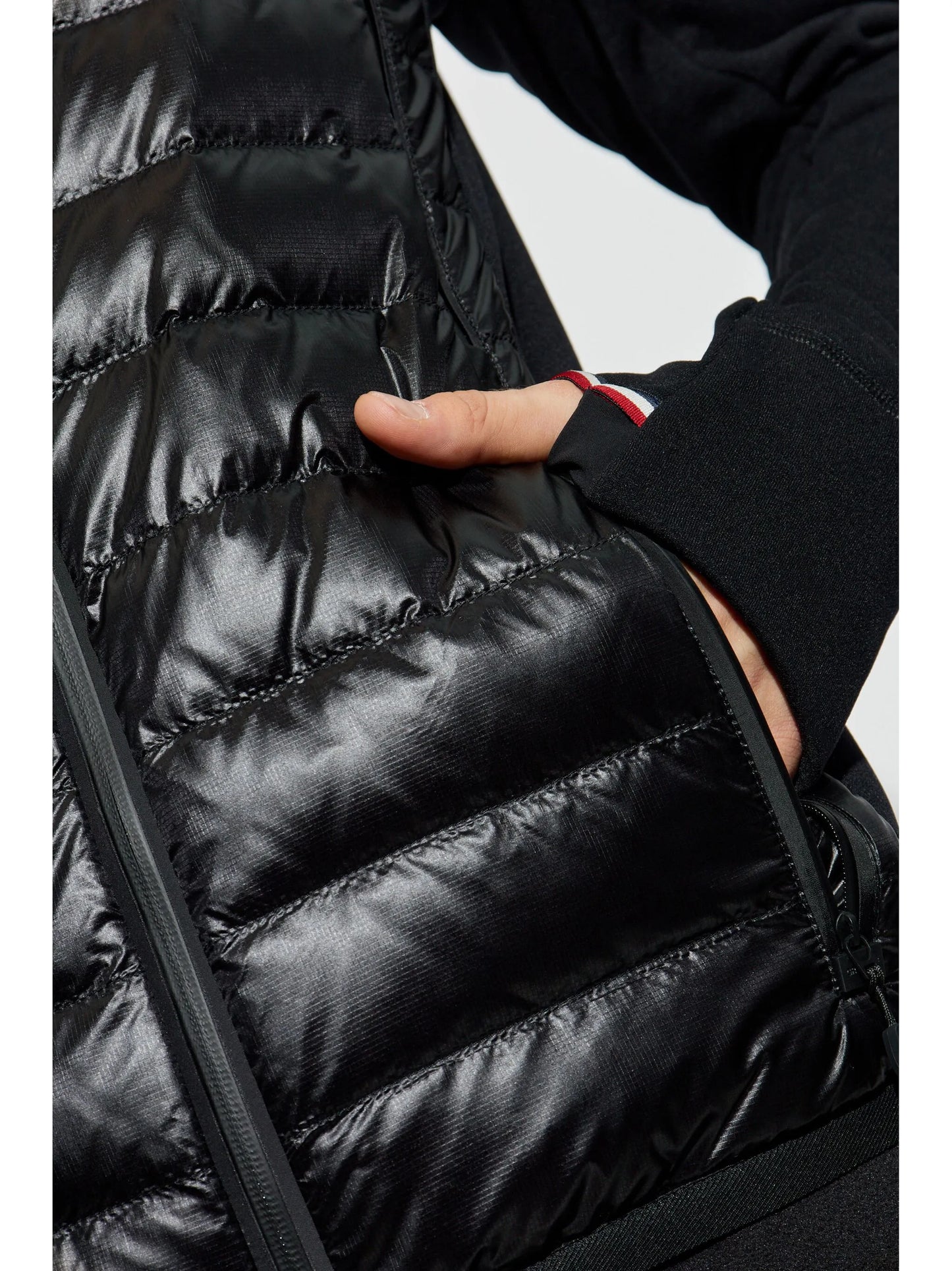 padded polartec® zip-up jacket