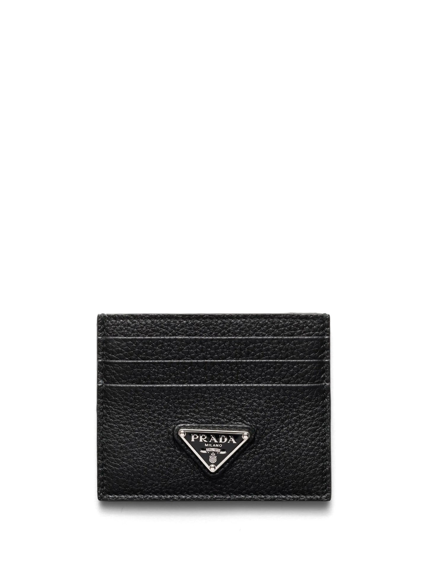 enamel triangle-logo card holder