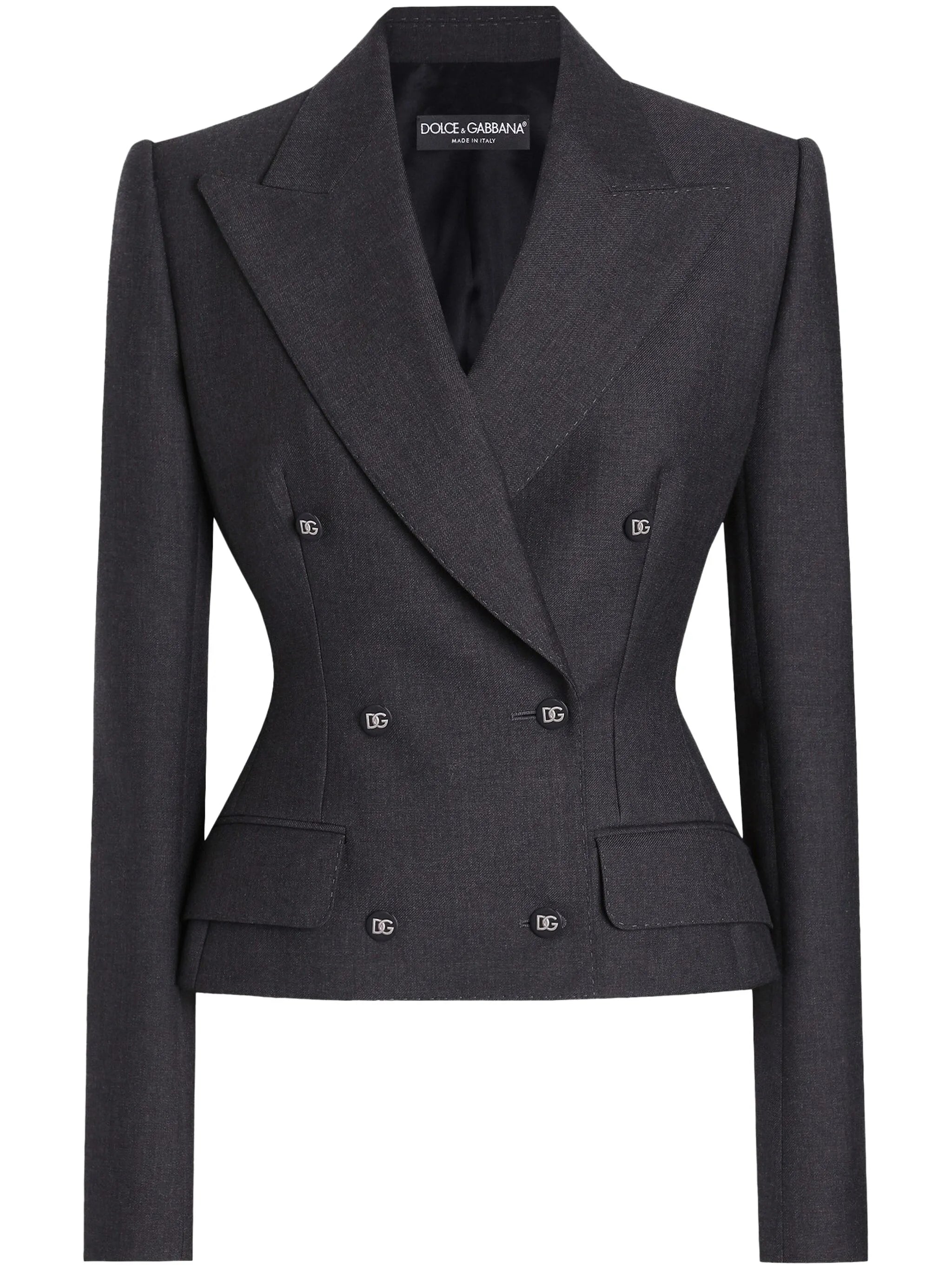 double-breasted blazer