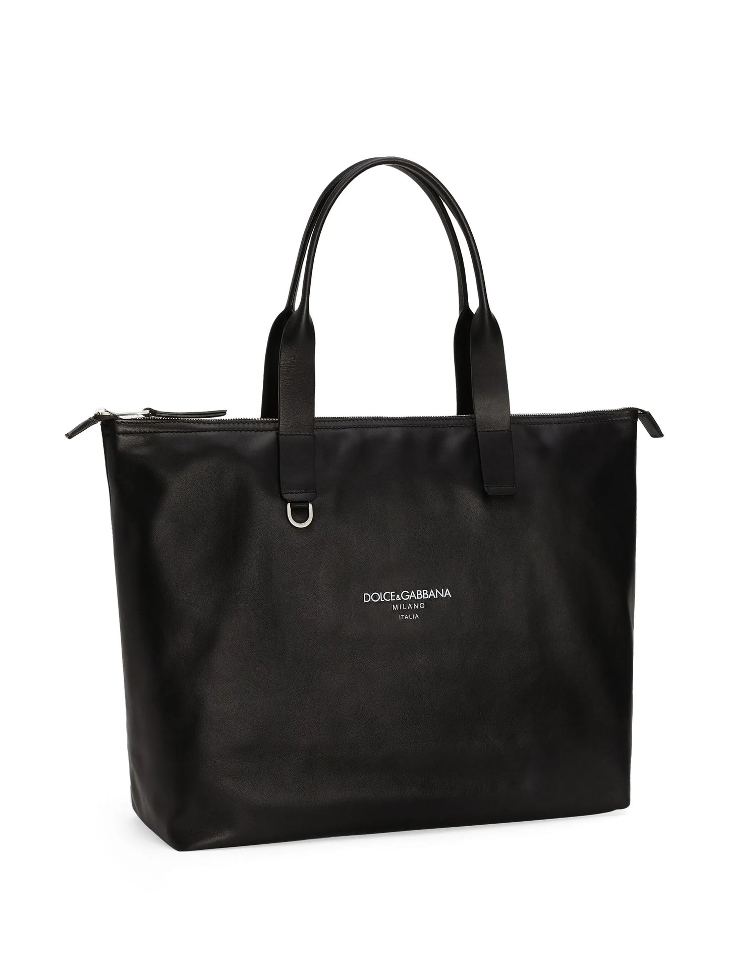 medium logo-print tote bag