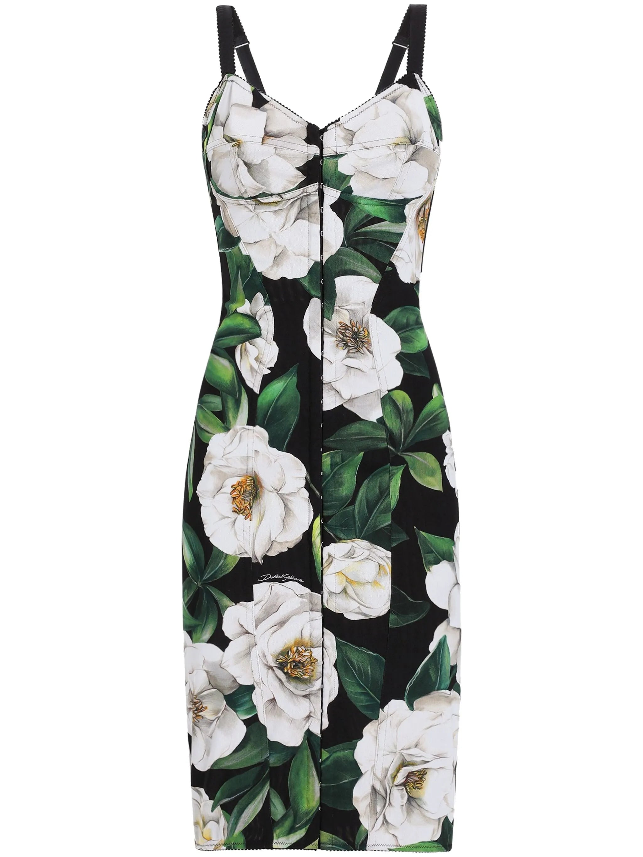 mini floral-print dress